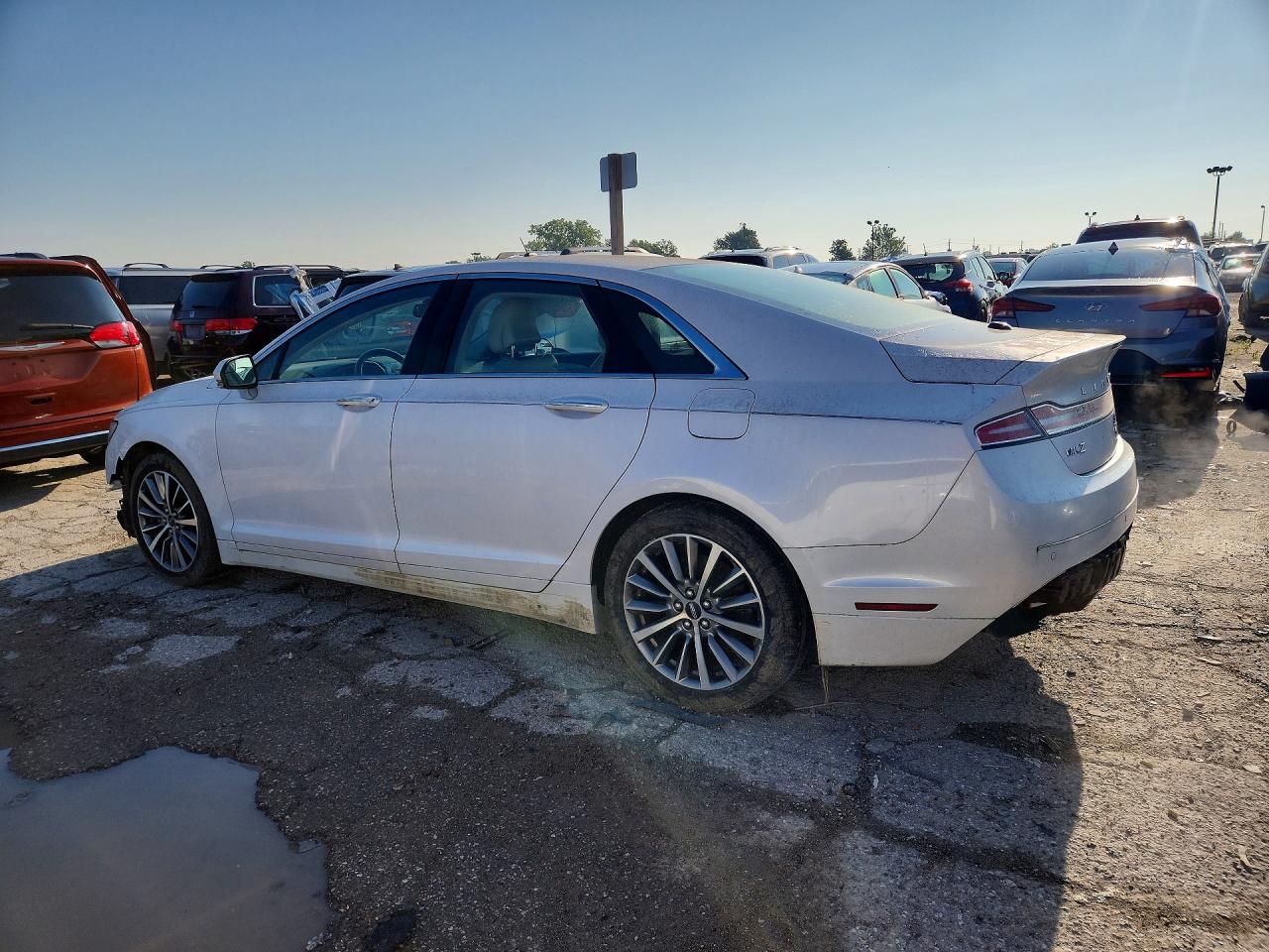 2018 Lincoln Mkz Hybrid Premiere White vin: 3LN6L5KU2JR613698