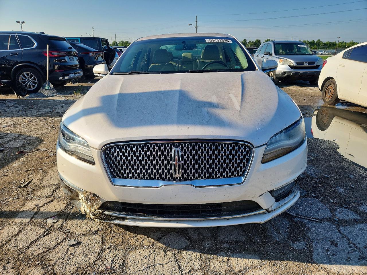 2018 Lincoln Mkz Hybrid Premiere White vin: 3LN6L5KU2JR613698
