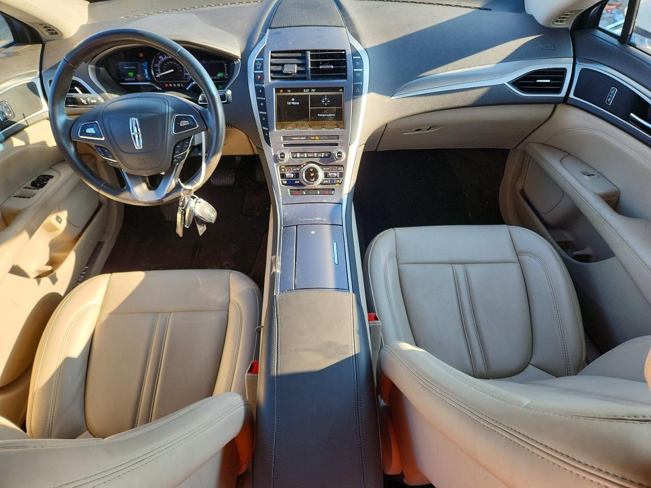 2018 Lincoln Mkz Hybrid Premiere White vin: 3LN6L5KU2JR613698