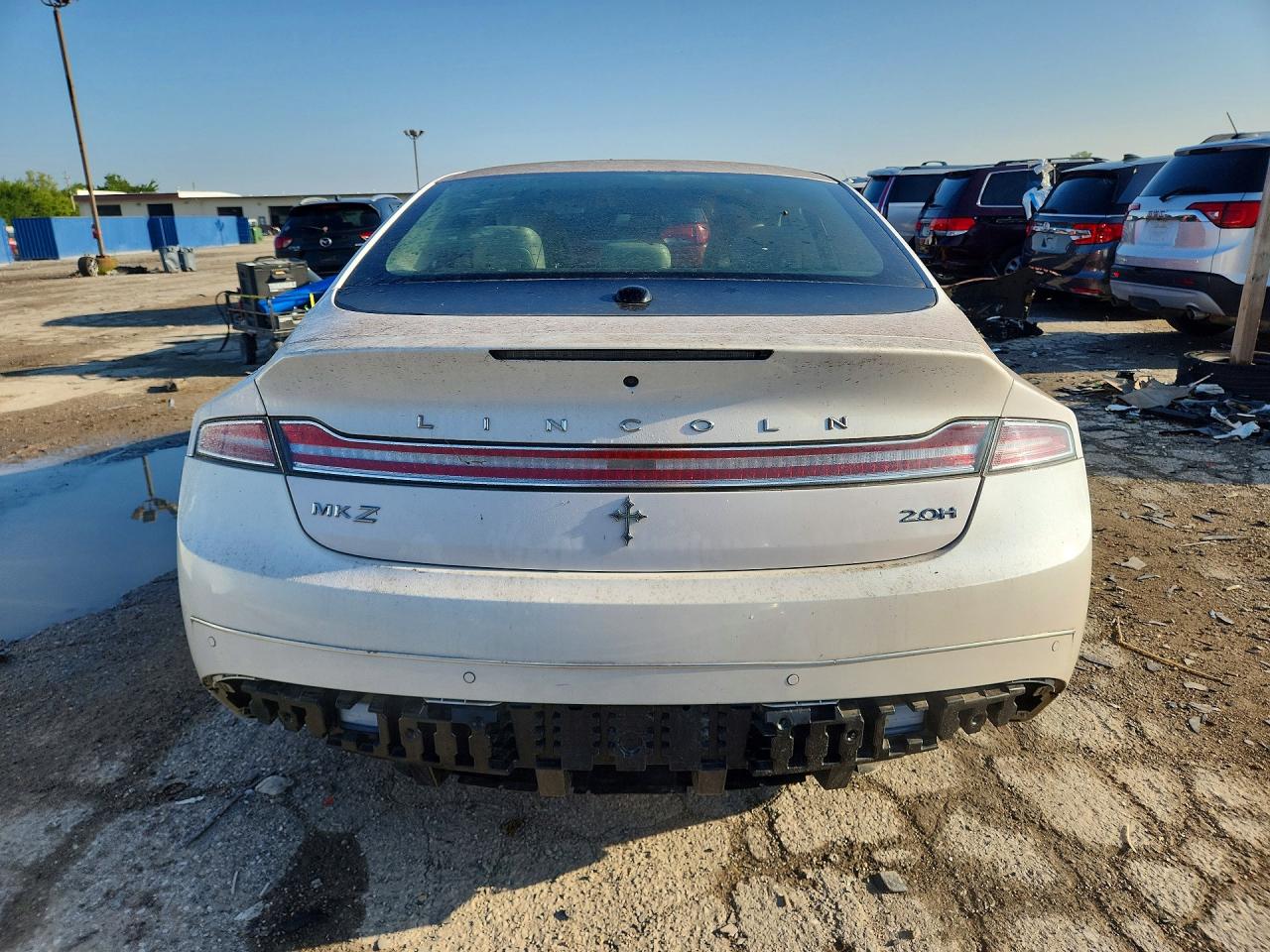 2018 Lincoln Mkz Hybrid Premiere White vin: 3LN6L5KU2JR613698