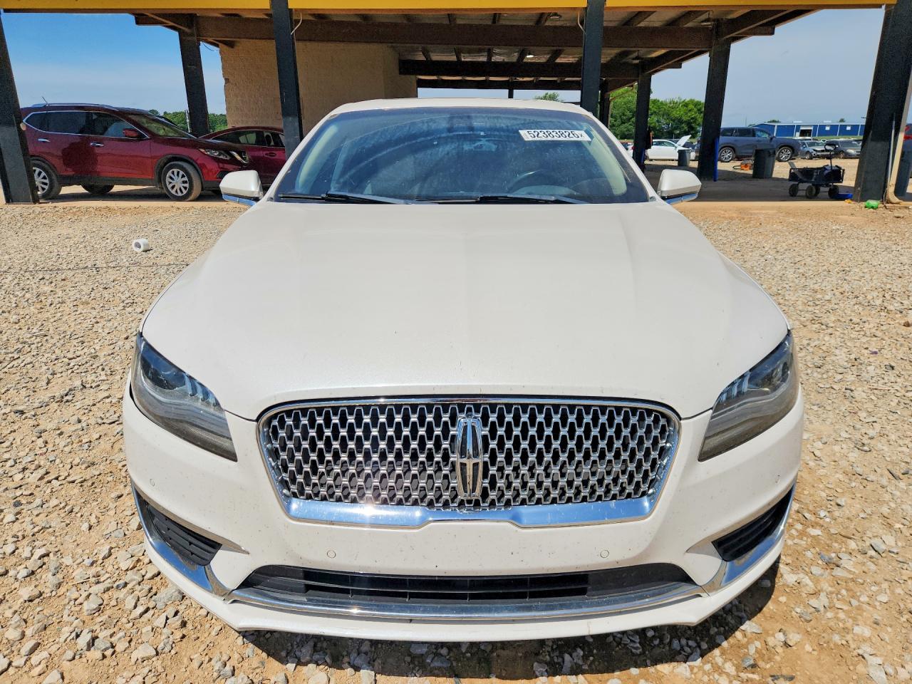 2020 Lincoln Mkz Reserve White vin: 3LN6L5LU1LR608834