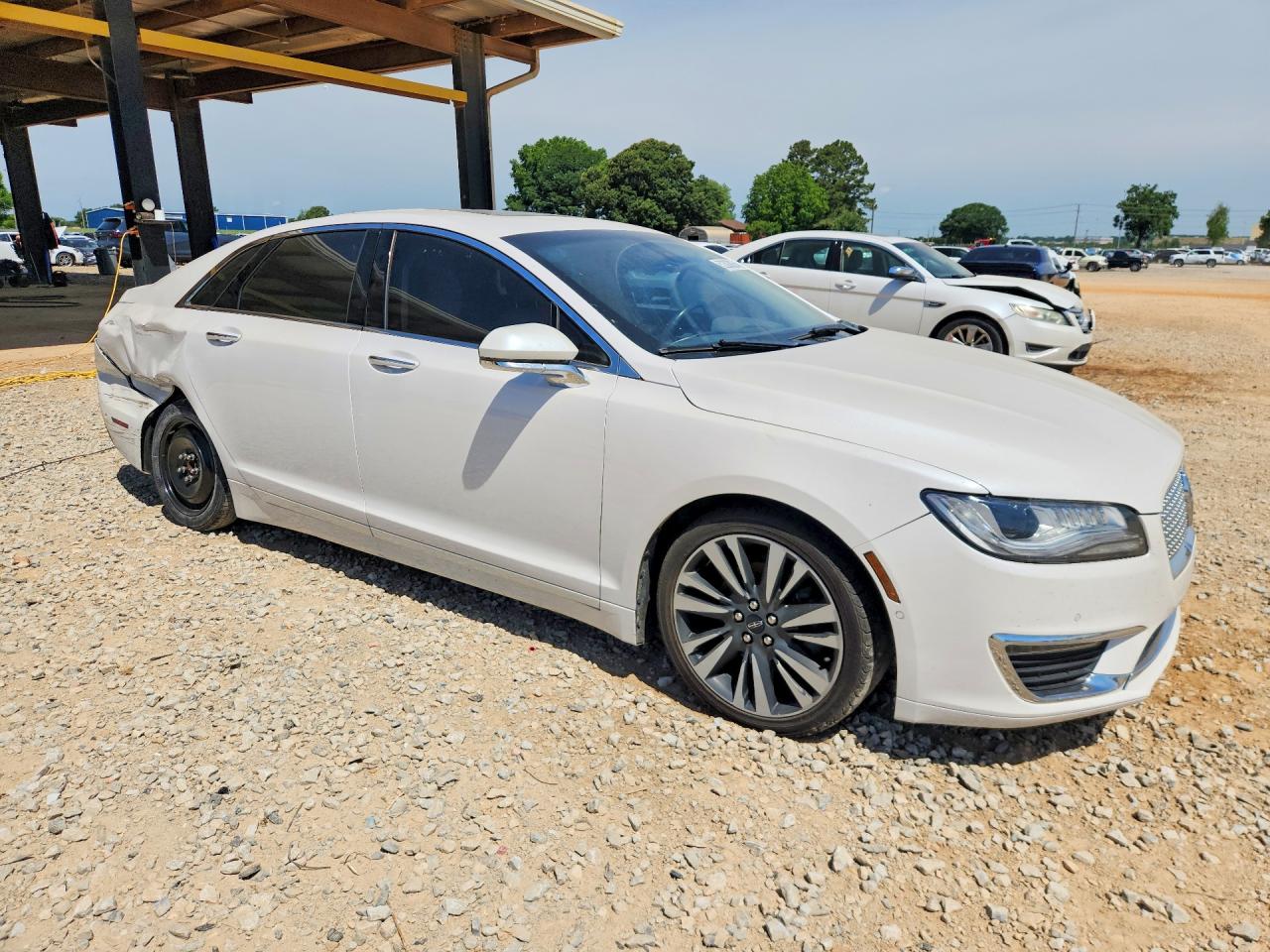 2020 Lincoln Mkz Reserve White vin: 3LN6L5LU1LR608834