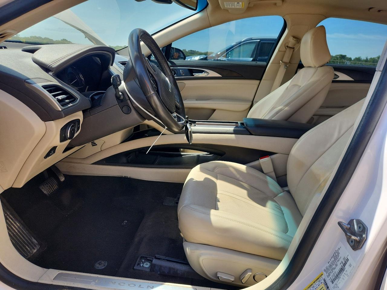 2020 Lincoln Mkz Reserve White vin: 3LN6L5LU1LR608834