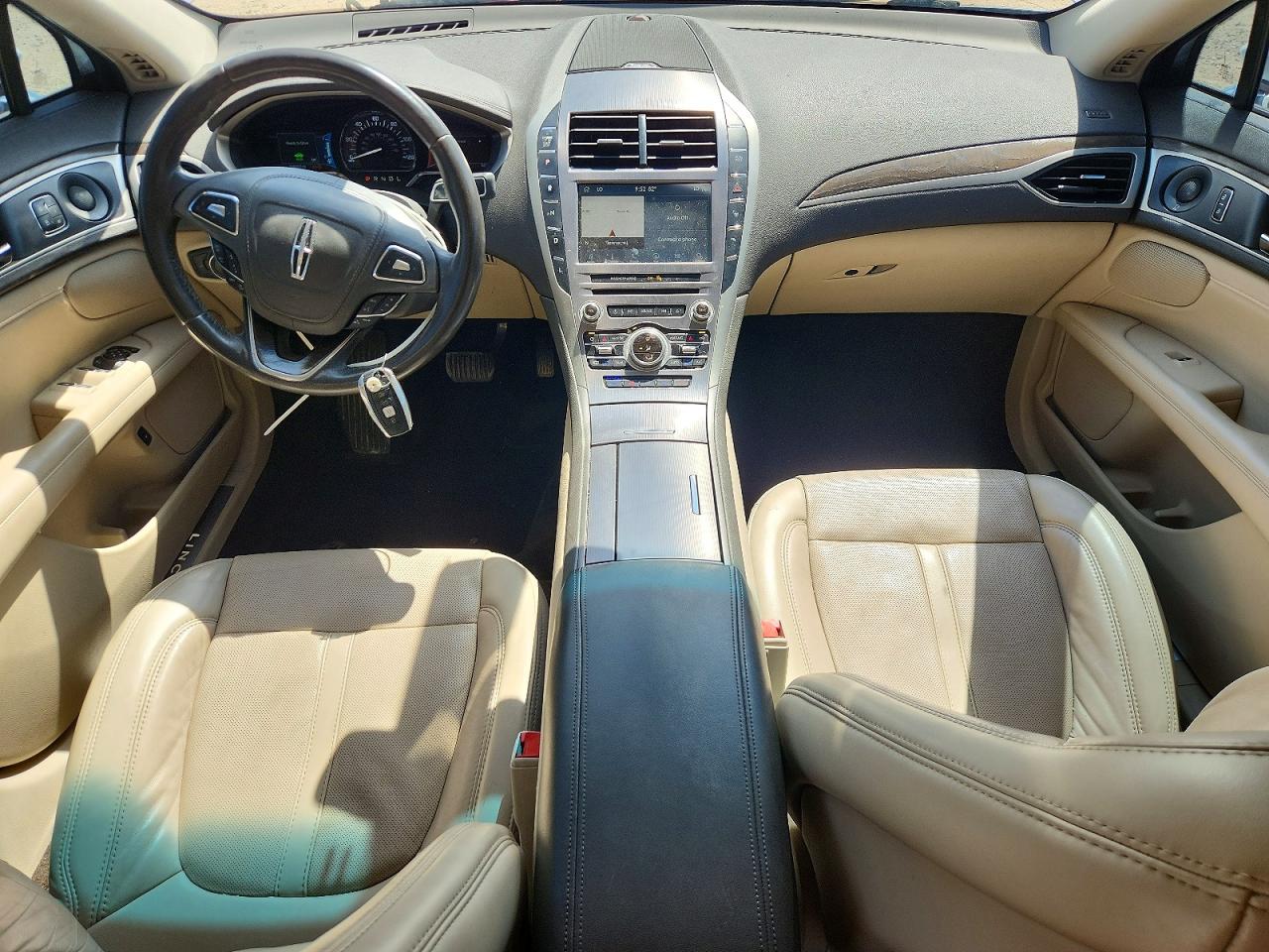 2020 Lincoln Mkz Reserve White vin: 3LN6L5LU1LR608834