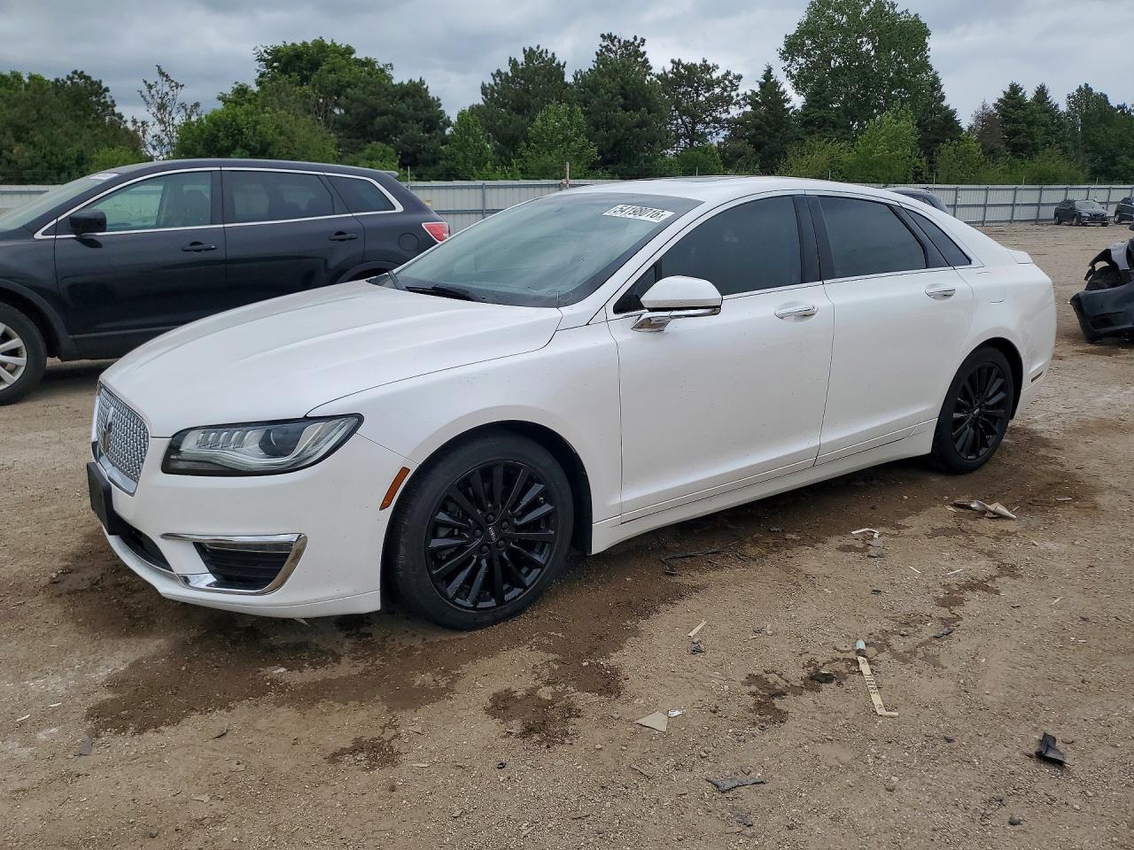 2017 Lincoln Mkz Hybrid Select White vin: 3LN6L5LU6HR627225