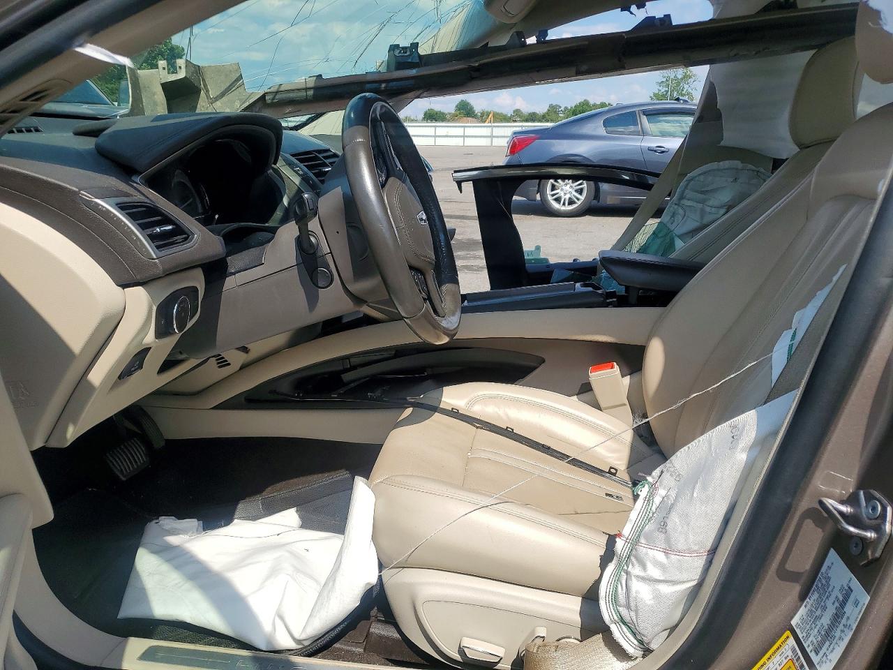 2020 Lincoln Mkz Reserve Tan vin: 3LN6L5LU9LR608886