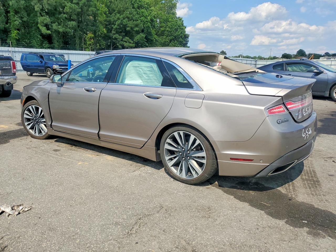 2020 Lincoln Mkz Reserve Tan vin: 3LN6L5LU9LR608886