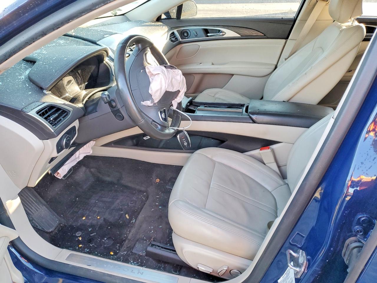2018 Lincoln Mkz Hybrid Reserve Blue vin: 3LN6L5MU7JR618232