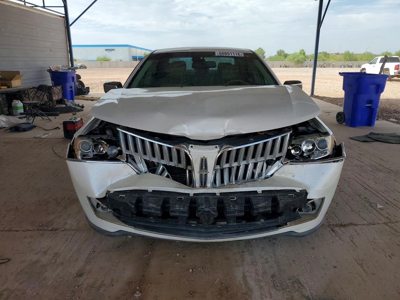 2011 Lincoln Mkz Hybrid White vin: 3LNDL2L30BR753374