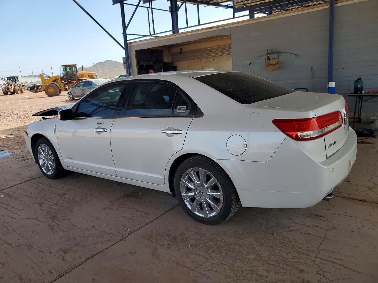 2011 Lincoln Mkz Hybrid White vin: 3LNDL2L30BR753374