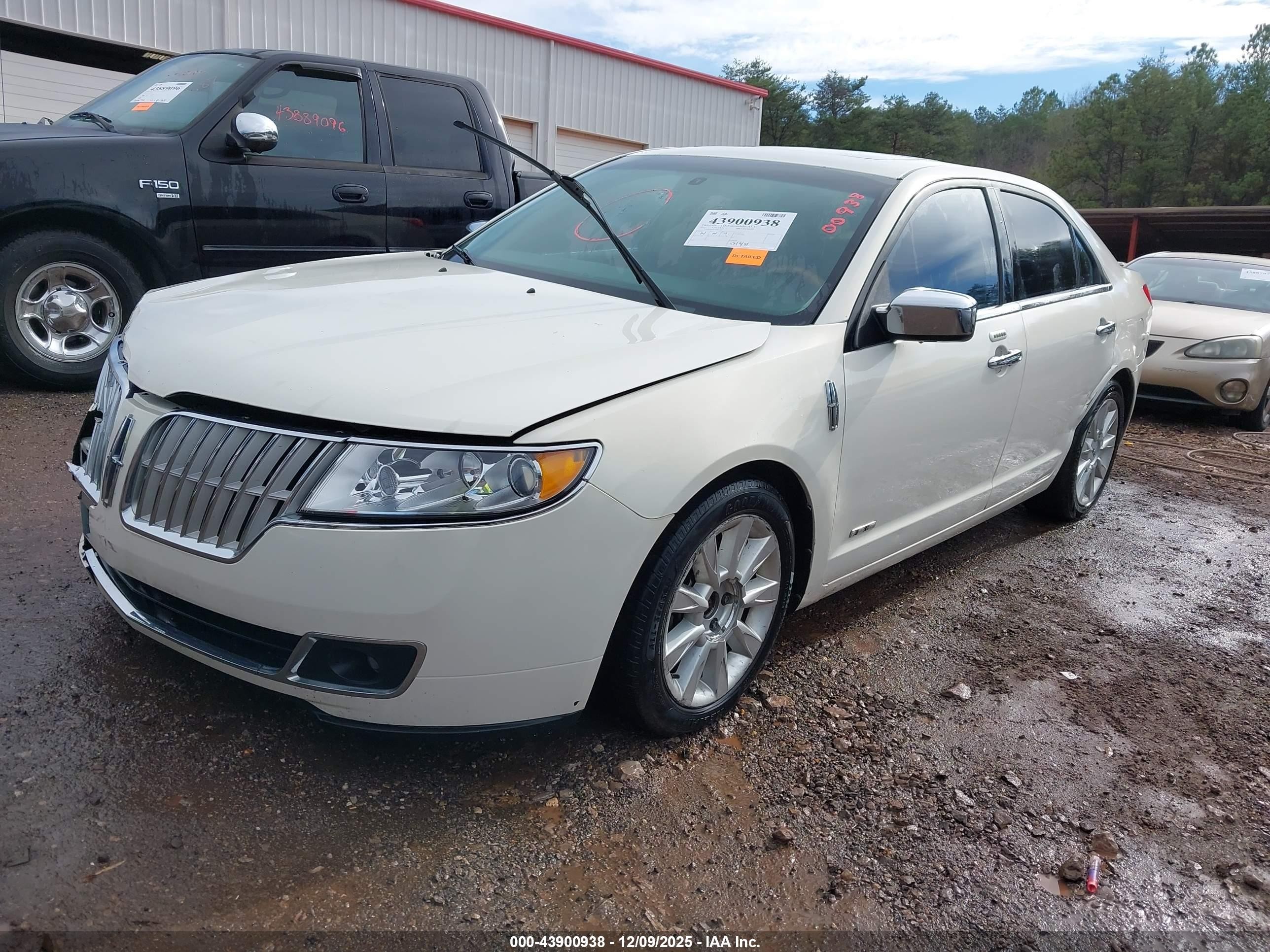 2012 Lincoln Mkz Hybrid   Белый vin: 3LNDL2L30CR834263