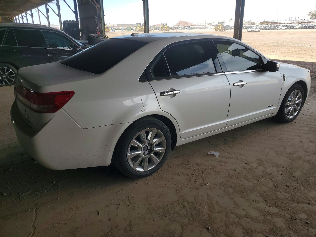2011 Lincoln Mkz Hybrid White vin: 3LNDL2L31BR762388