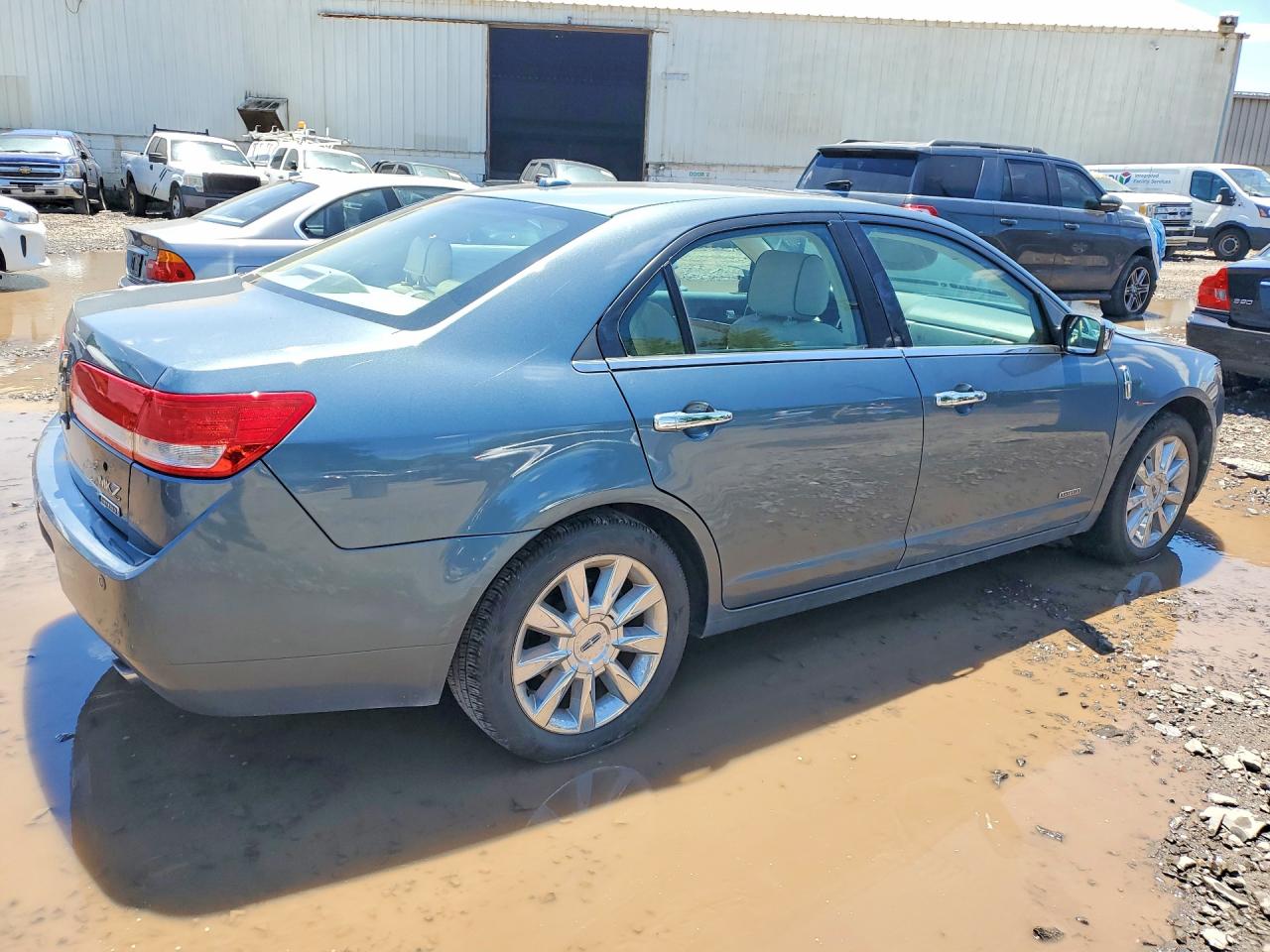 2012 Lincoln Mkz Hybrid Blue vin: 3LNDL2L31CR836054