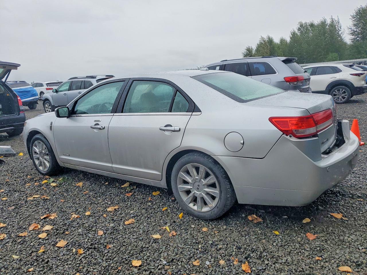 2011 Lincoln Mkz Hybrid Silver vin: 3LNDL2L32BR751190