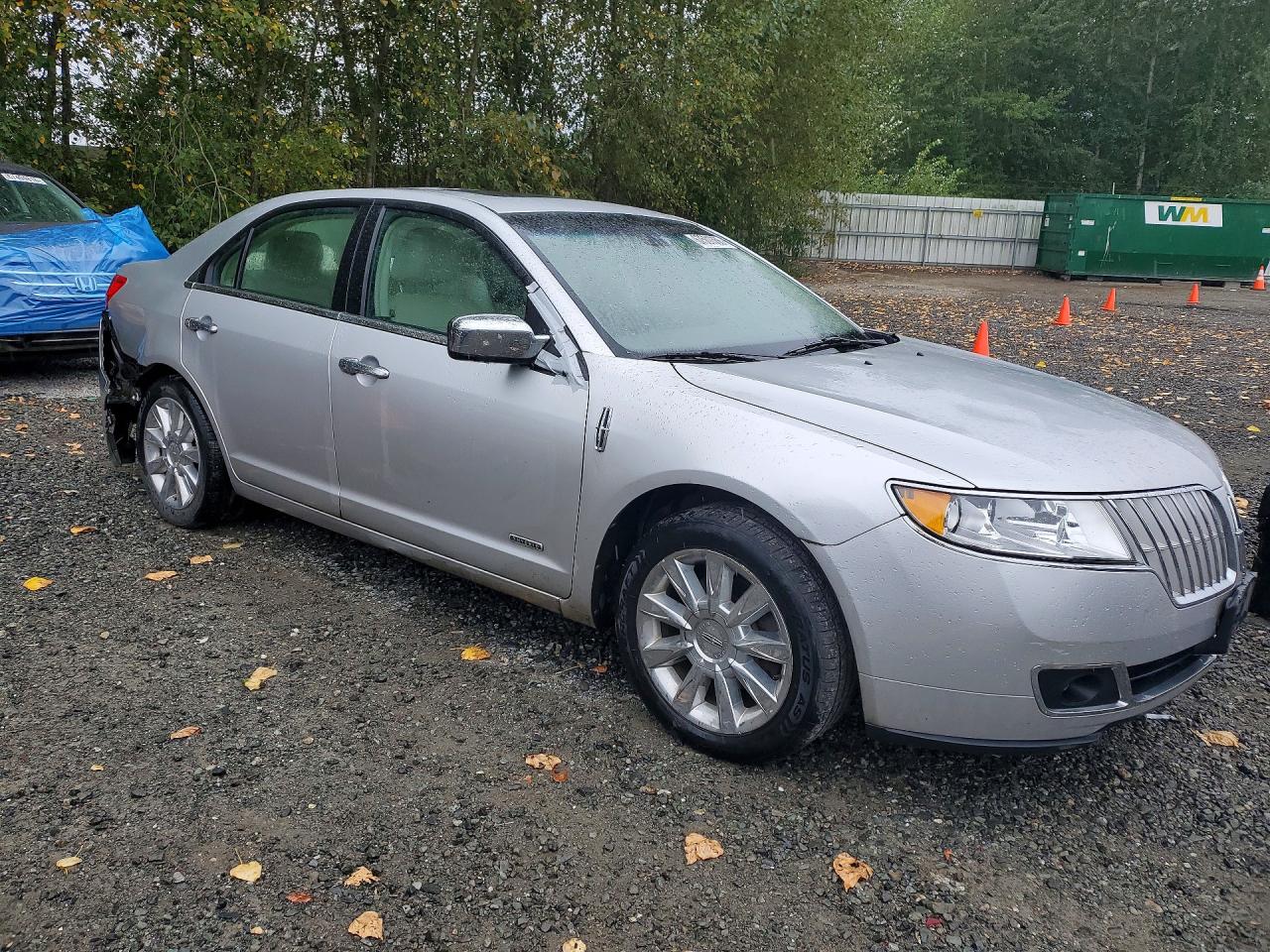 2011 Lincoln Mkz Hybrid Silver vin: 3LNDL2L32BR751190