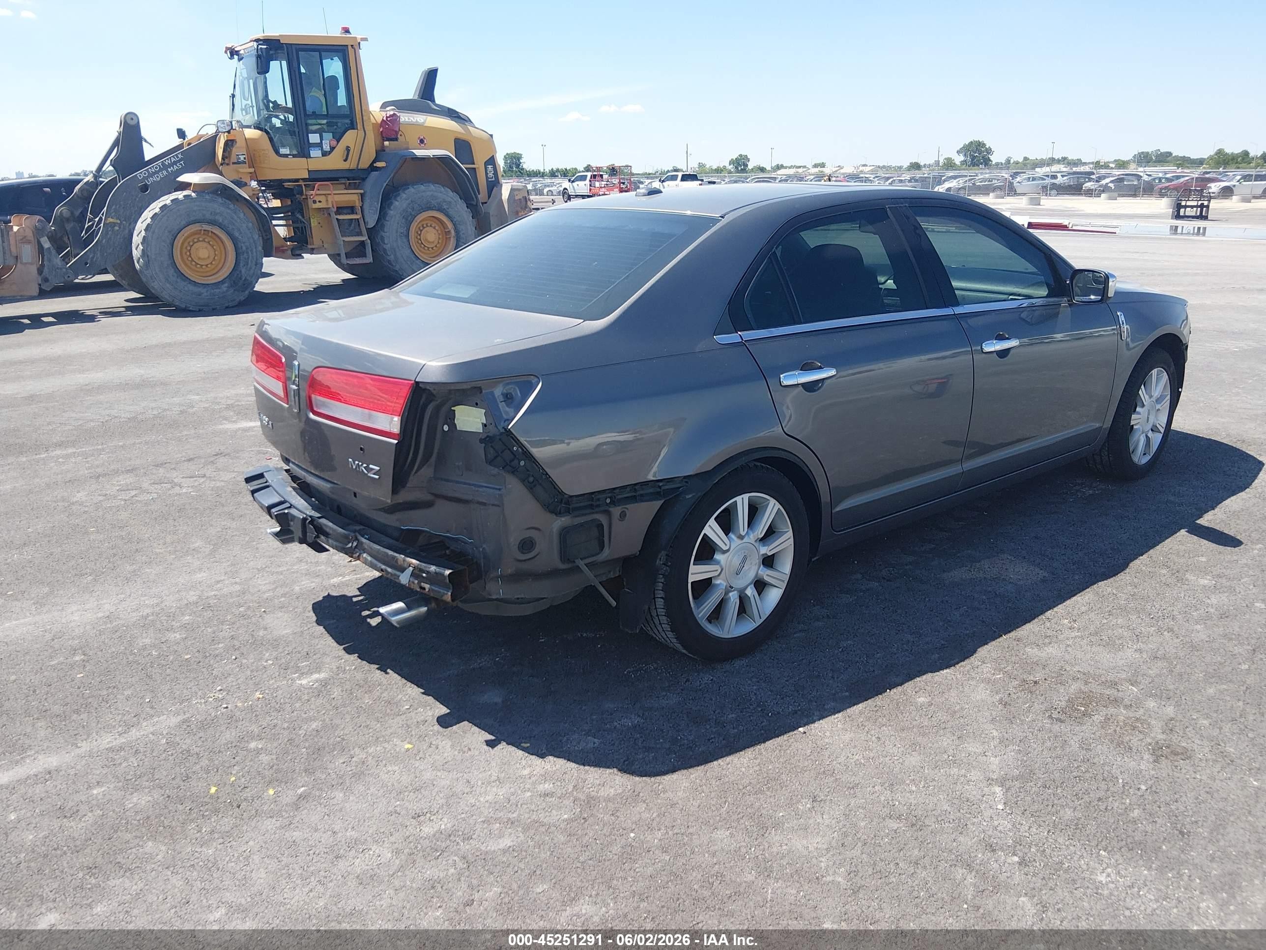 2011 Lincoln Mkz Hybrid   Gray vin: 3LNDL2L32BR752971