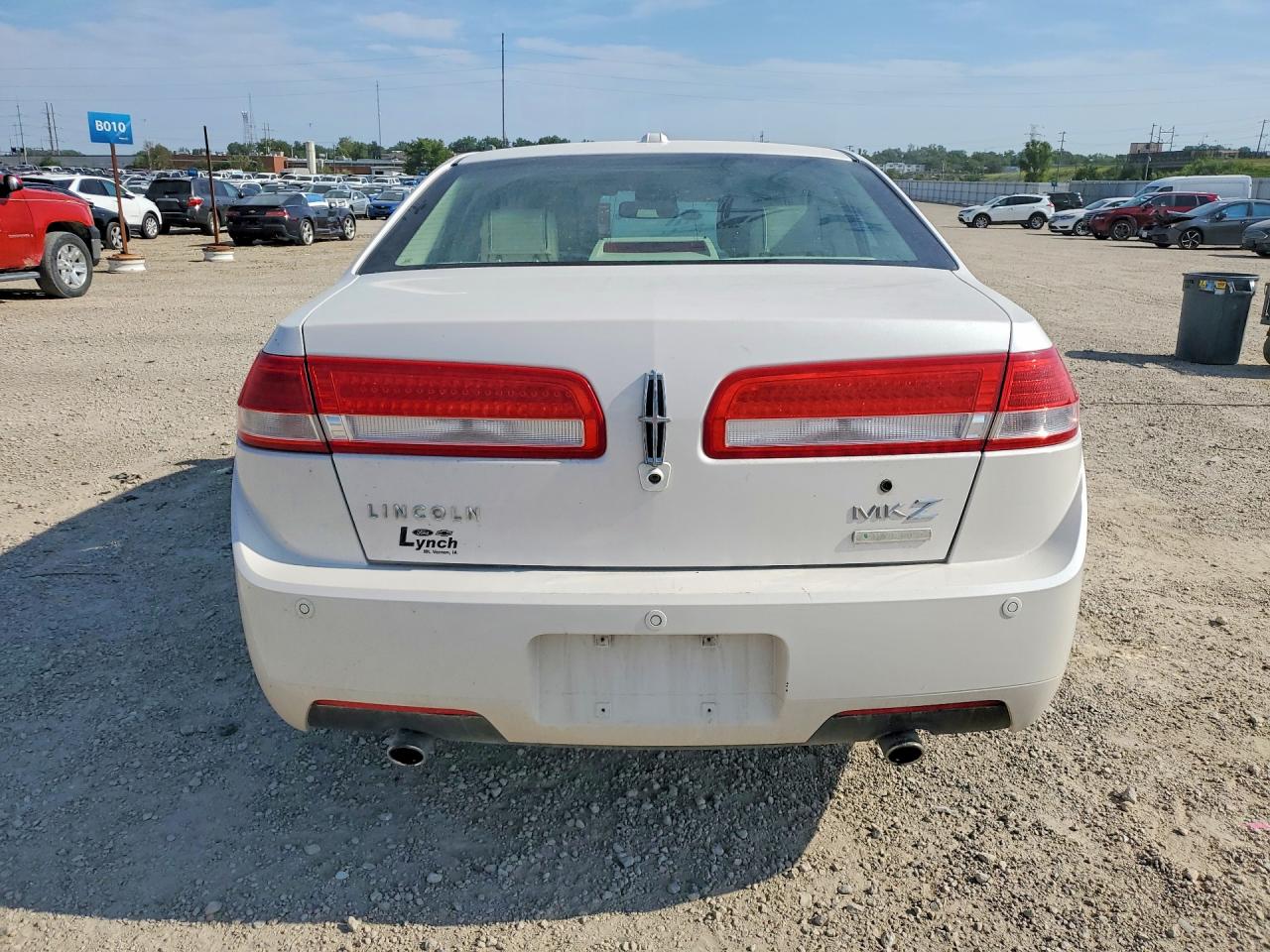 2012 Lincoln Mkz Hybrid White vin: 3LNDL2L32CR838394