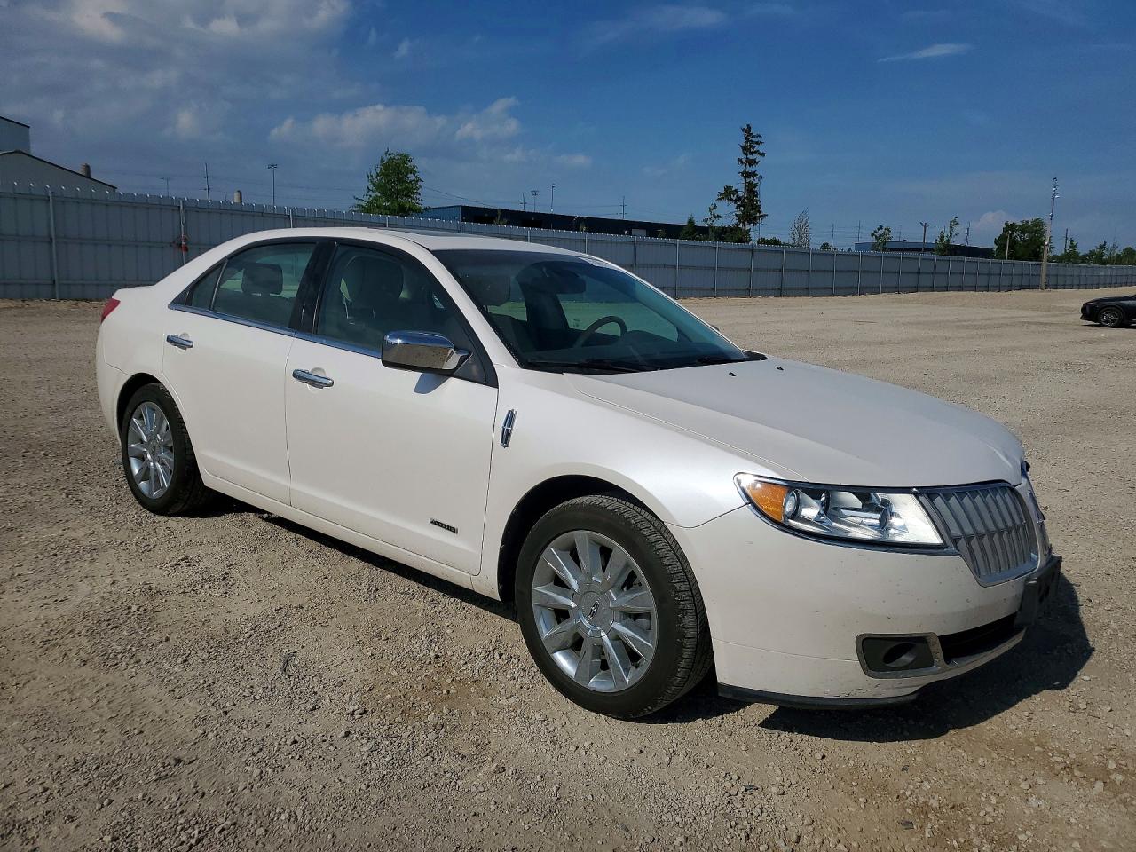 2012 Lincoln Mkz Hybrid White vin: 3LNDL2L32CR838394