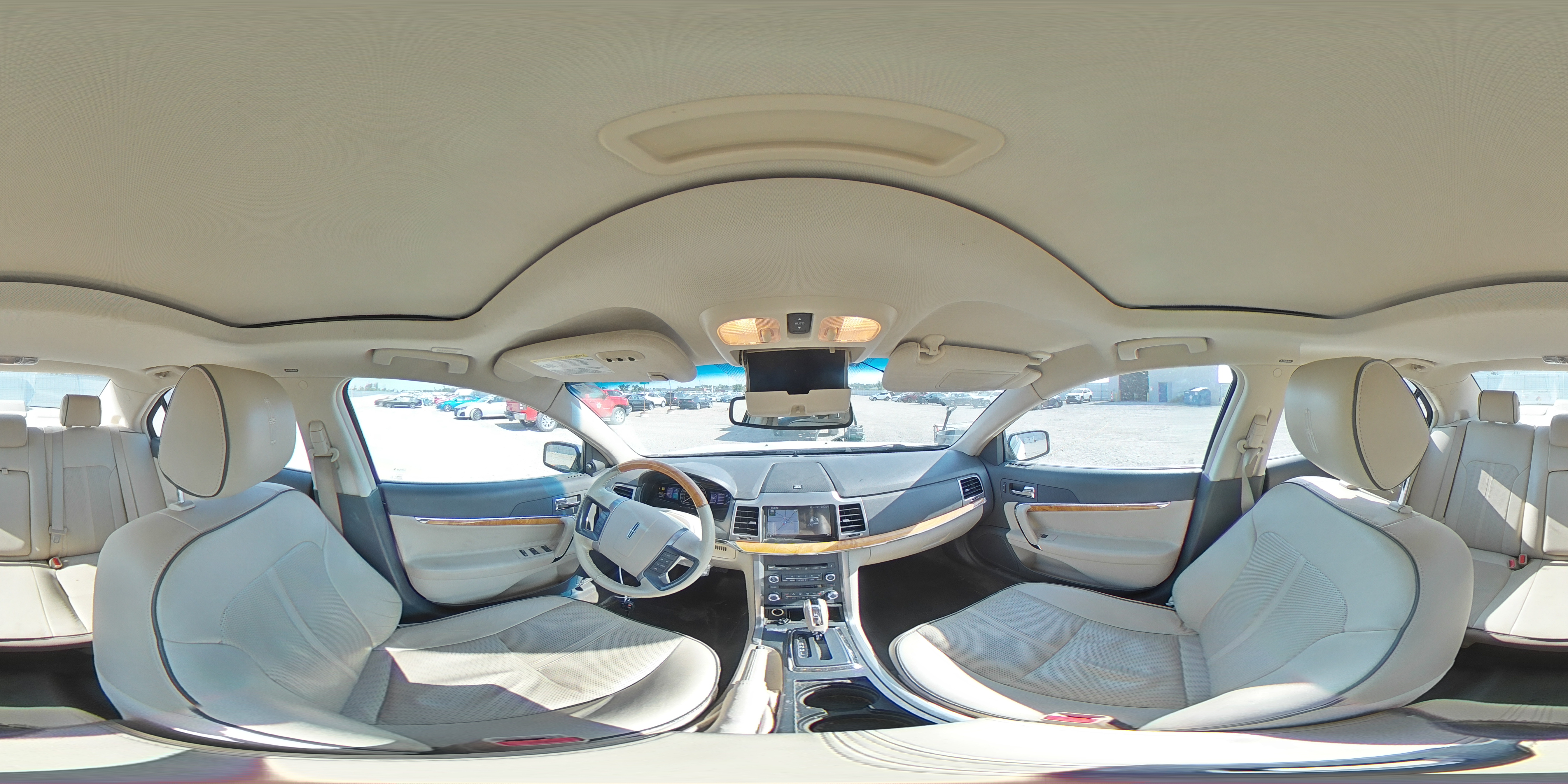 2012 Lincoln Mkz Hybrid White vin: 3LNDL2L32CR838394
