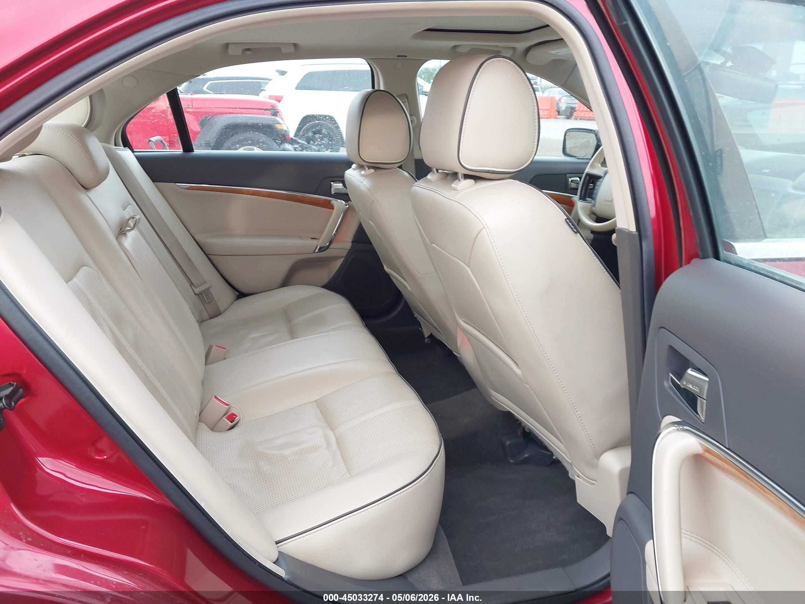 2012 Lincoln Mkz Hybrid   Red vin: 3LNDL2L33CR811012