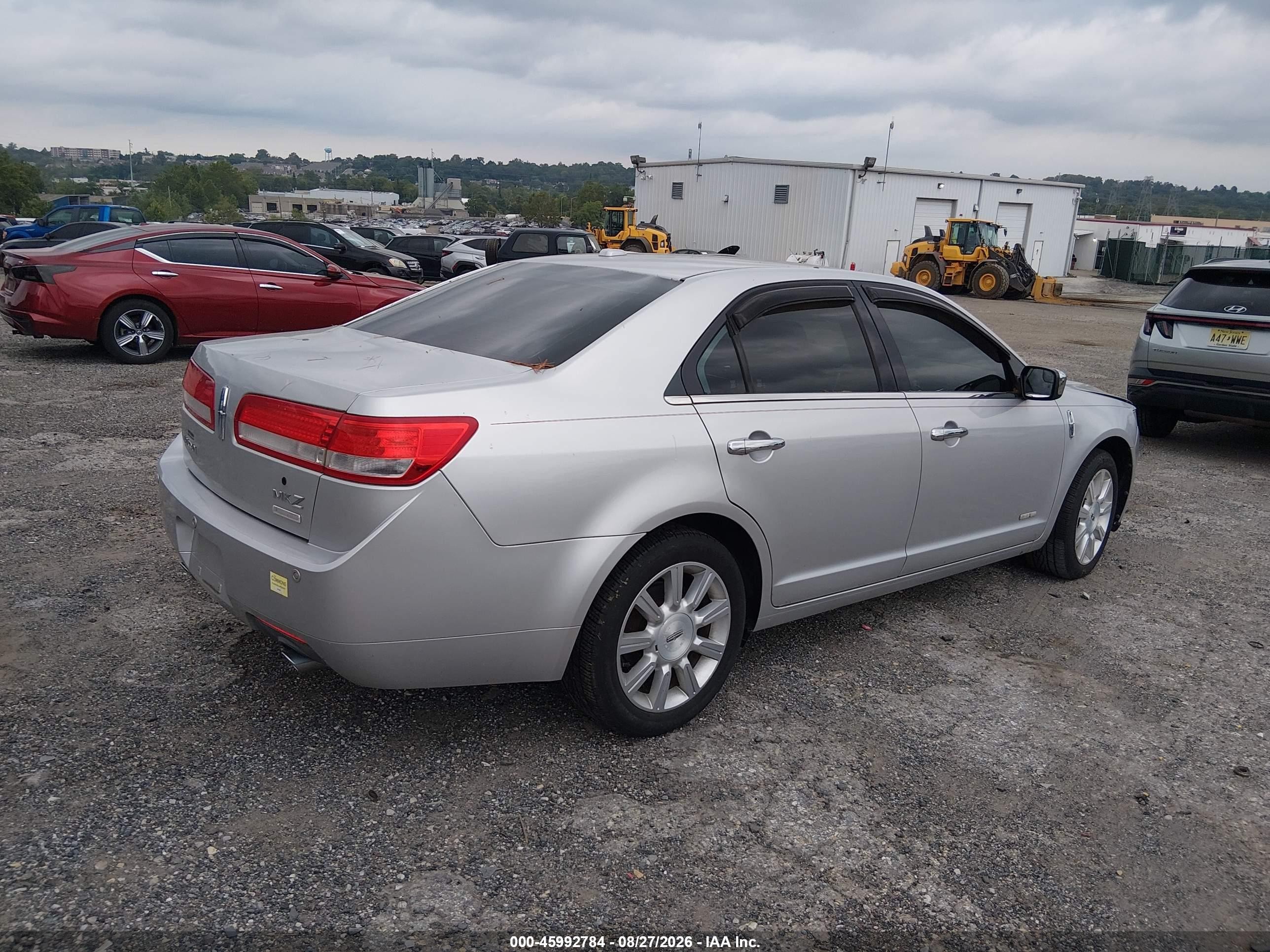 2012 Lincoln Mkz Hybrid   Silver vin: 3LNDL2L33CR819451
