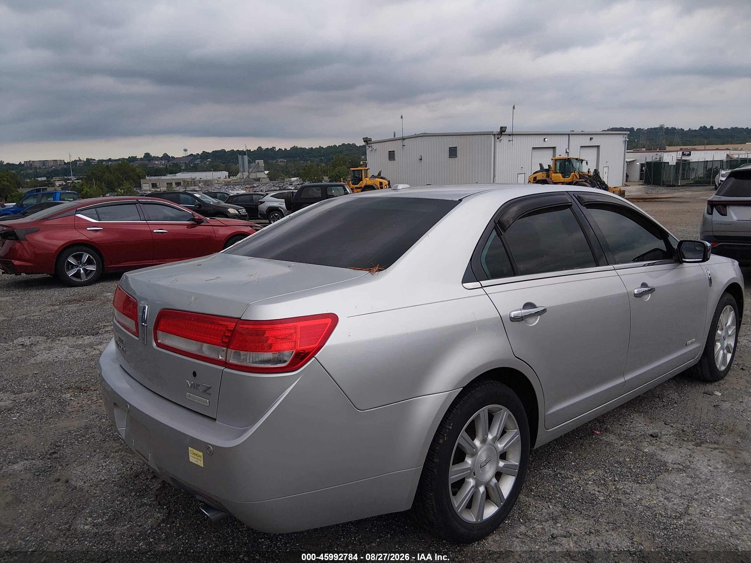 2012 Lincoln Mkz Hybrid   Silver vin: 3LNDL2L33CR819451