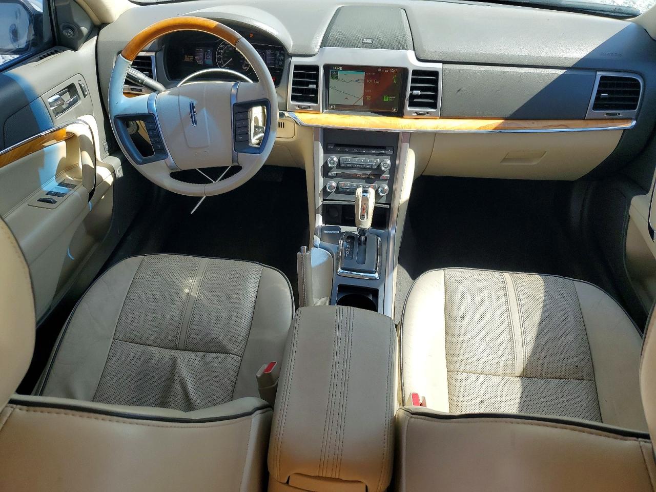 2012 Lincoln Mkz Hybrid White vin: 3LNDL2L33CR819658
