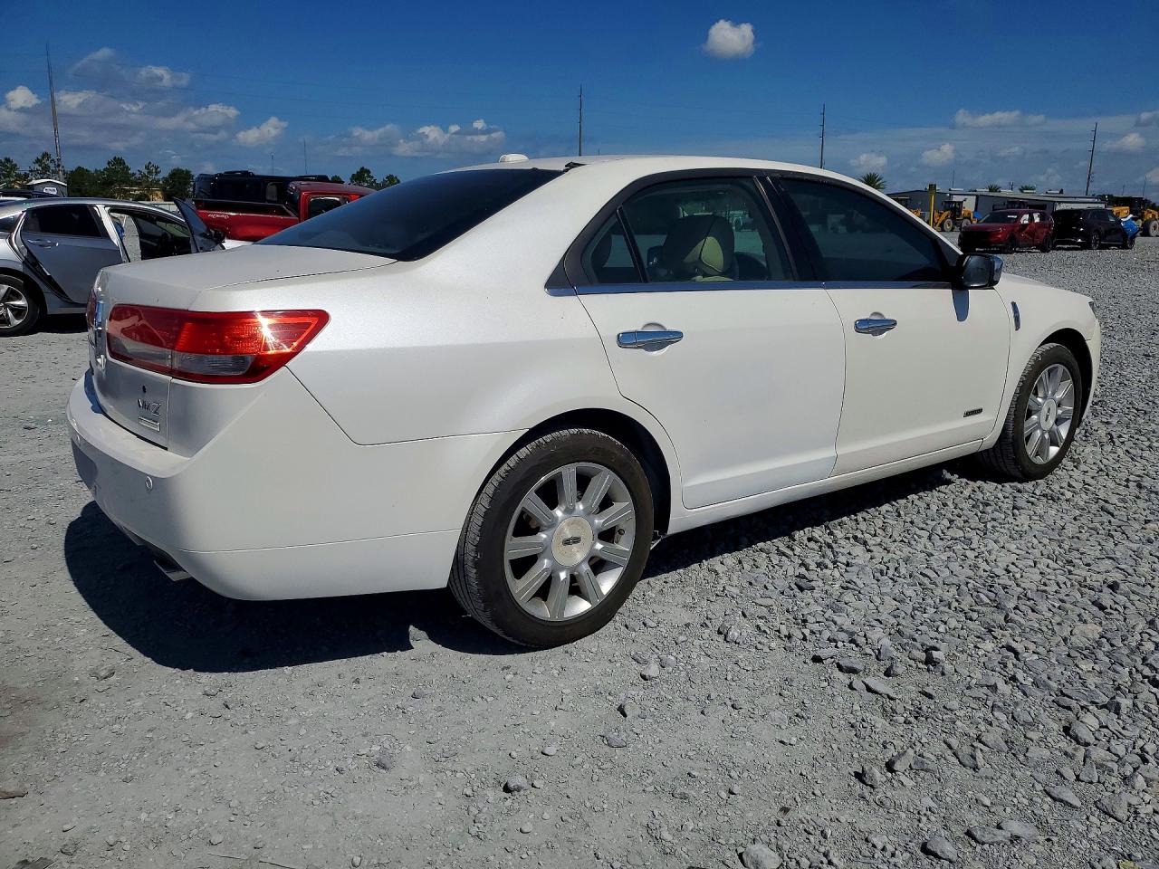 2012 Lincoln Mkz Hybrid White vin: 3LNDL2L33CR819658