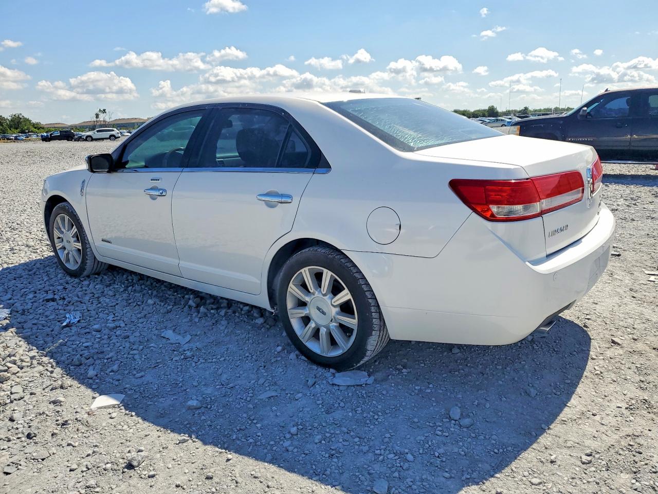 2012 Lincoln Mkz Hybrid White vin: 3LNDL2L33CR819658