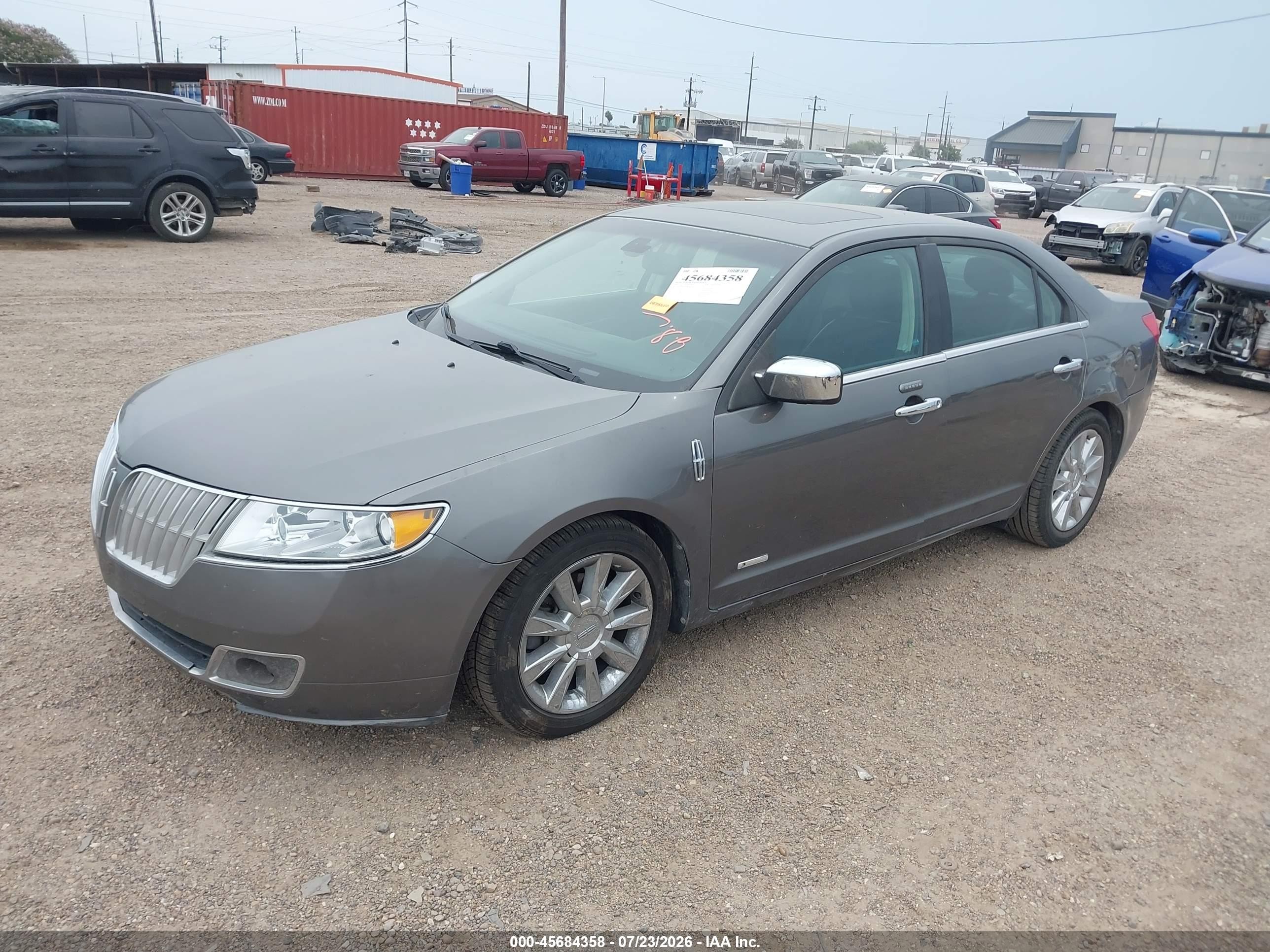 2011 Lincoln Mkz Hybrid   Серый vin: 3LNDL2L34BR763079