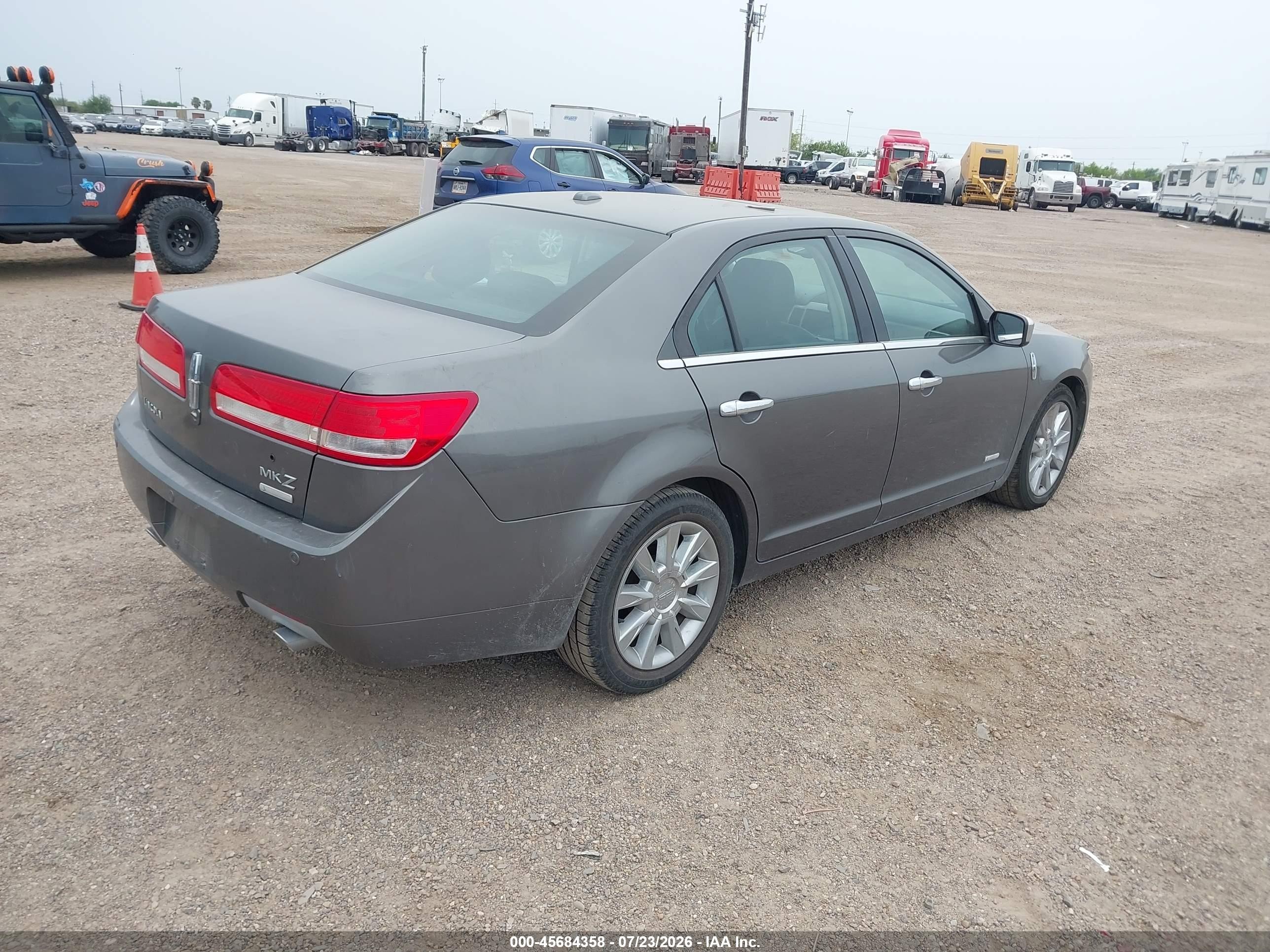 2011 Lincoln Mkz Hybrid   Серый vin: 3LNDL2L34BR763079