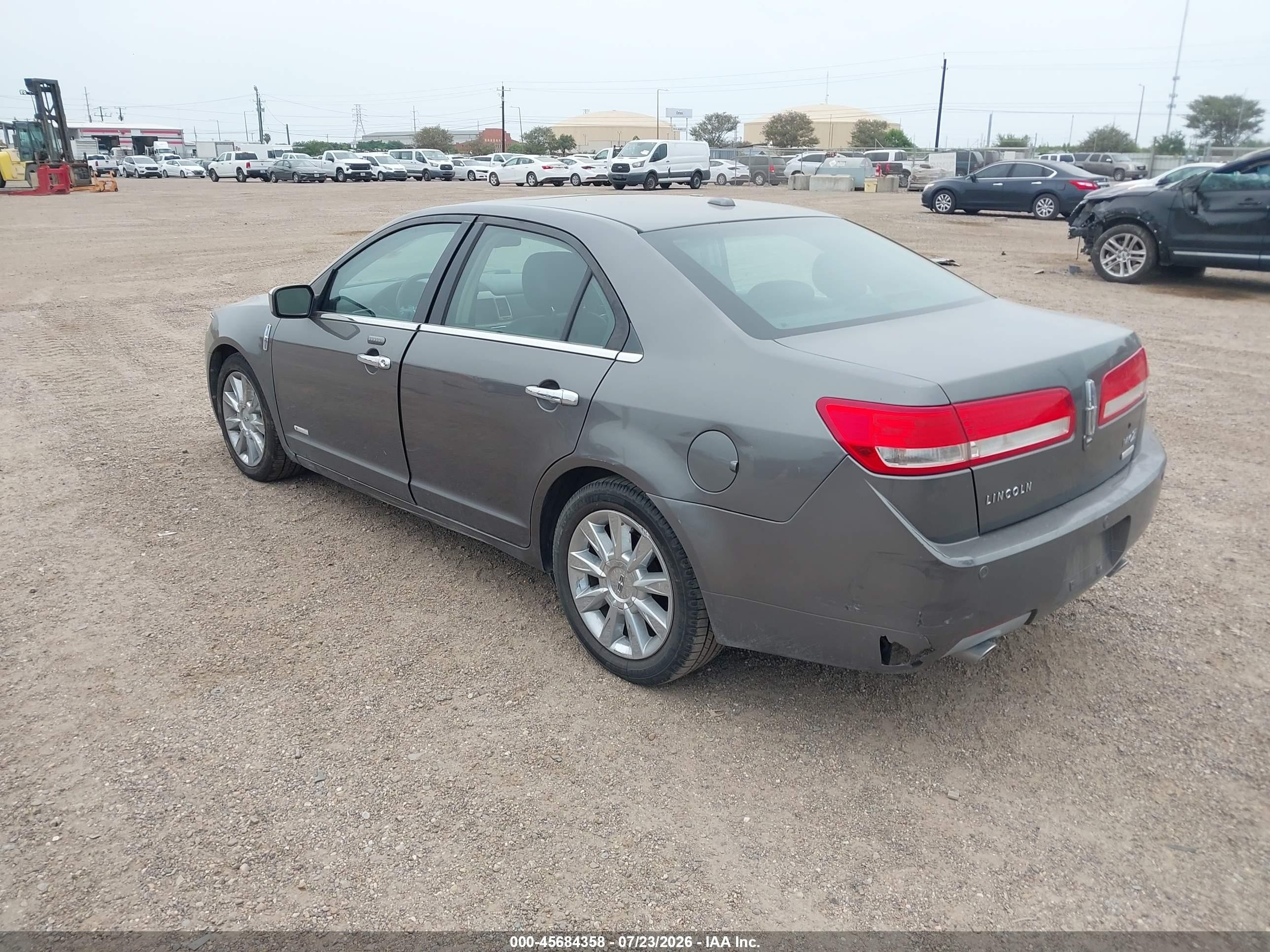 2011 Lincoln Mkz Hybrid   Серый vin: 3LNDL2L34BR763079