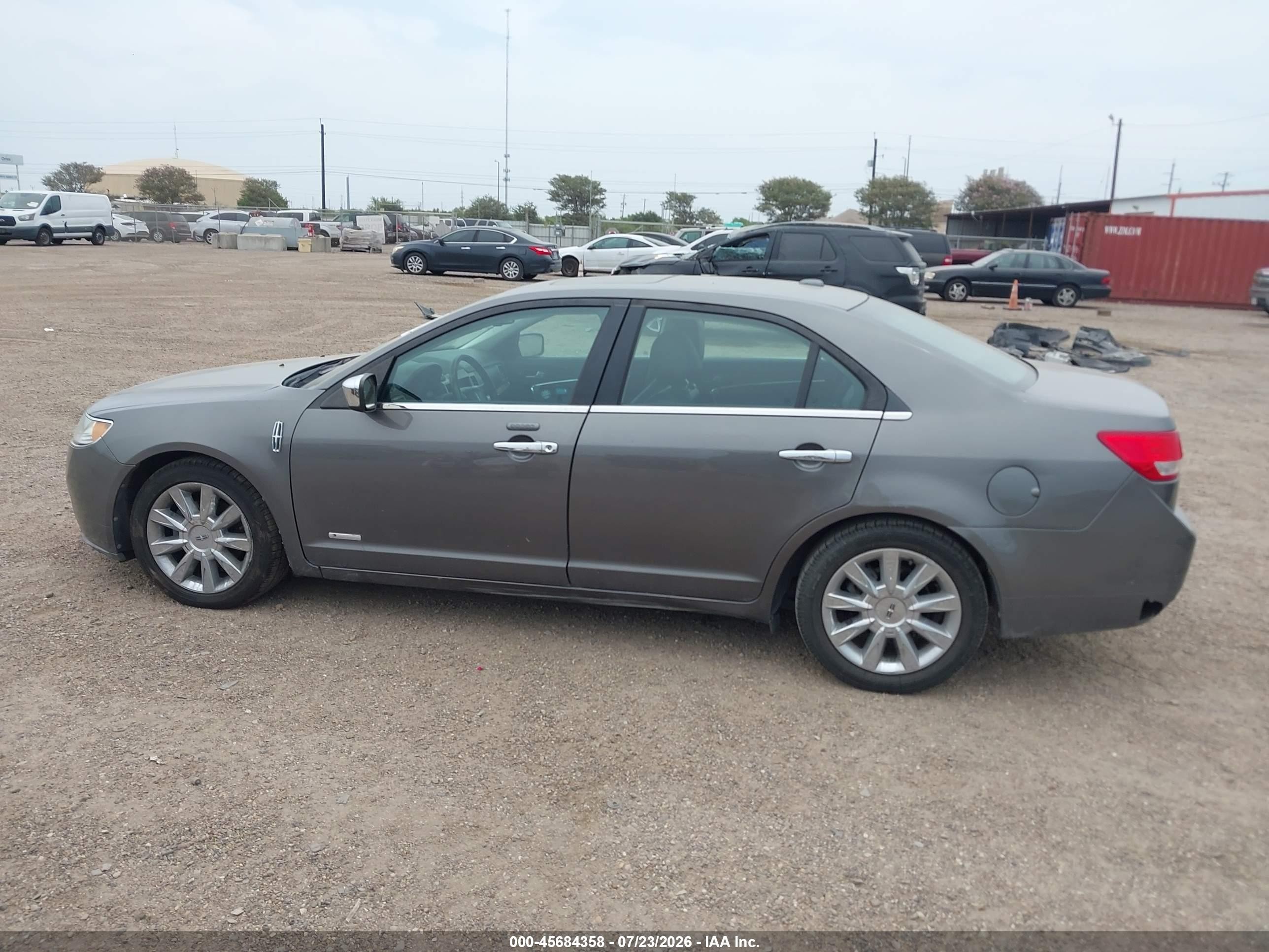 2011 Lincoln Mkz Hybrid   Серый vin: 3LNDL2L34BR763079