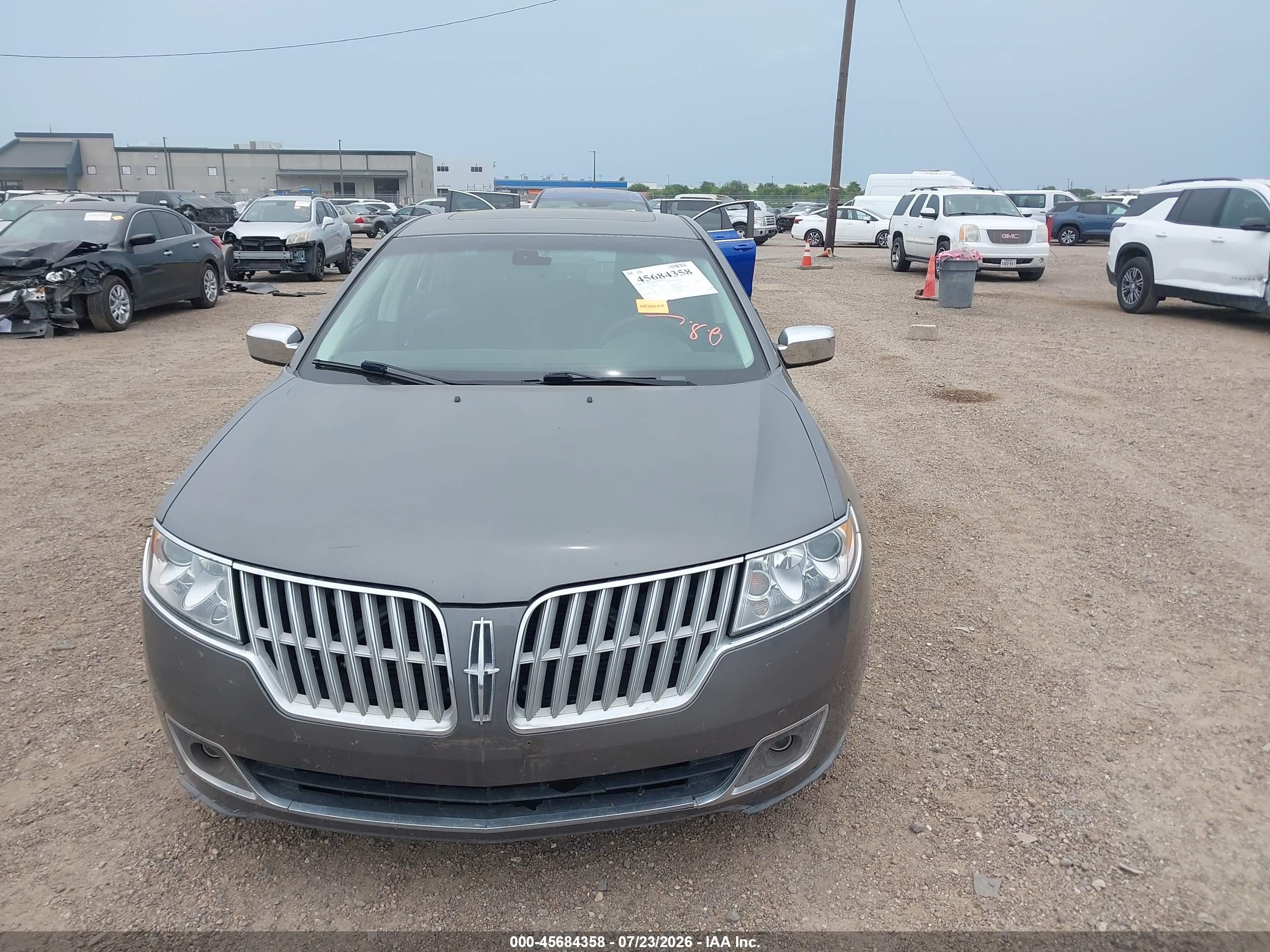 2011 Lincoln Mkz Hybrid   Серый vin: 3LNDL2L34BR763079
