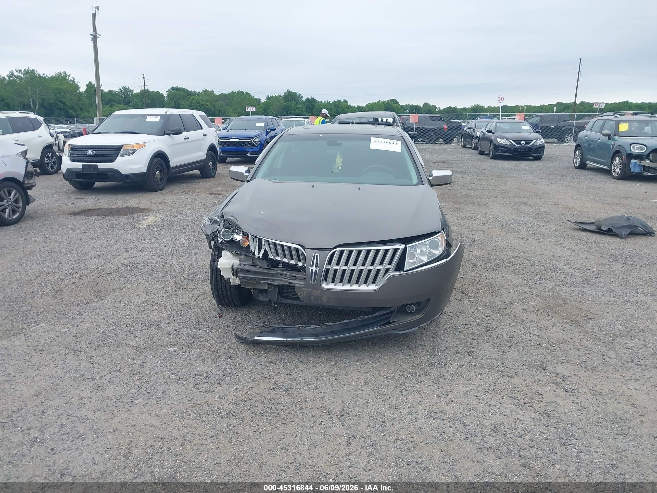 2012 Lincoln Mkz Hybrid   Gray vin: 3LNDL2L34CR802349