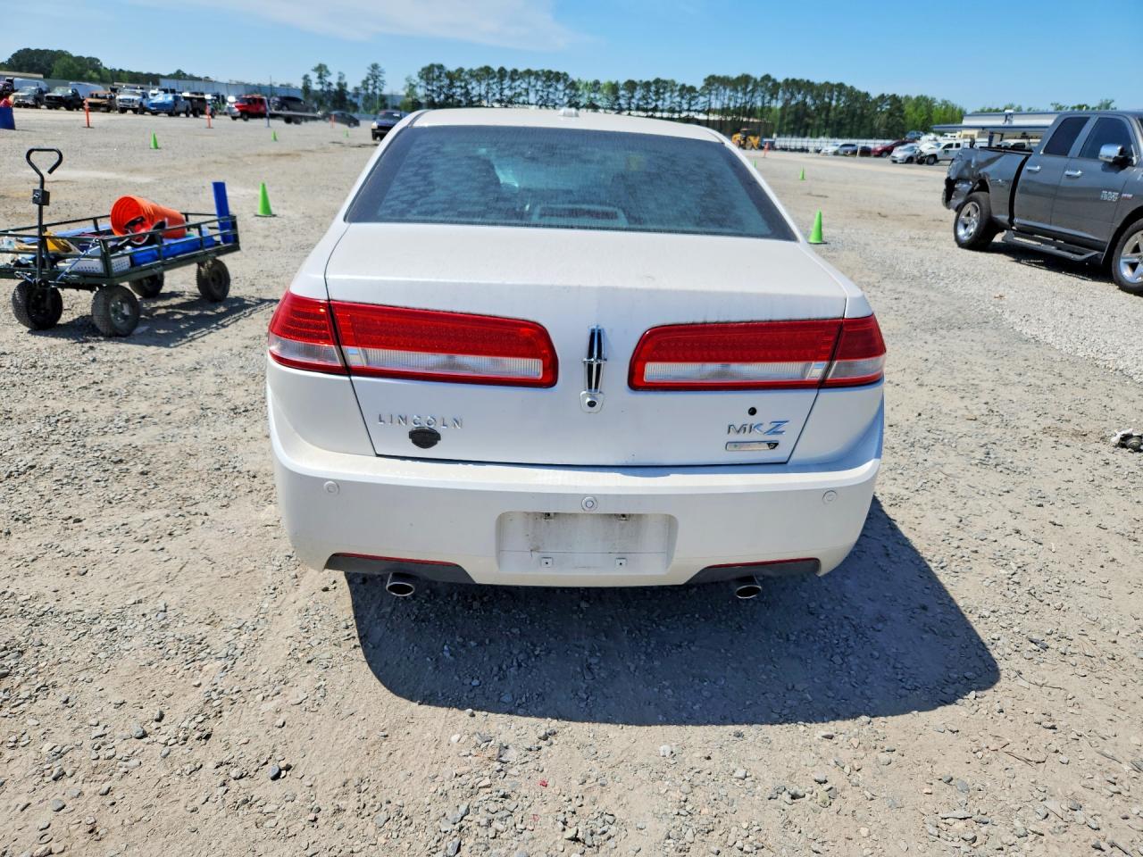 2012 Lincoln Mkz Hybrid Белый vin: 3LNDL2L34CR820723