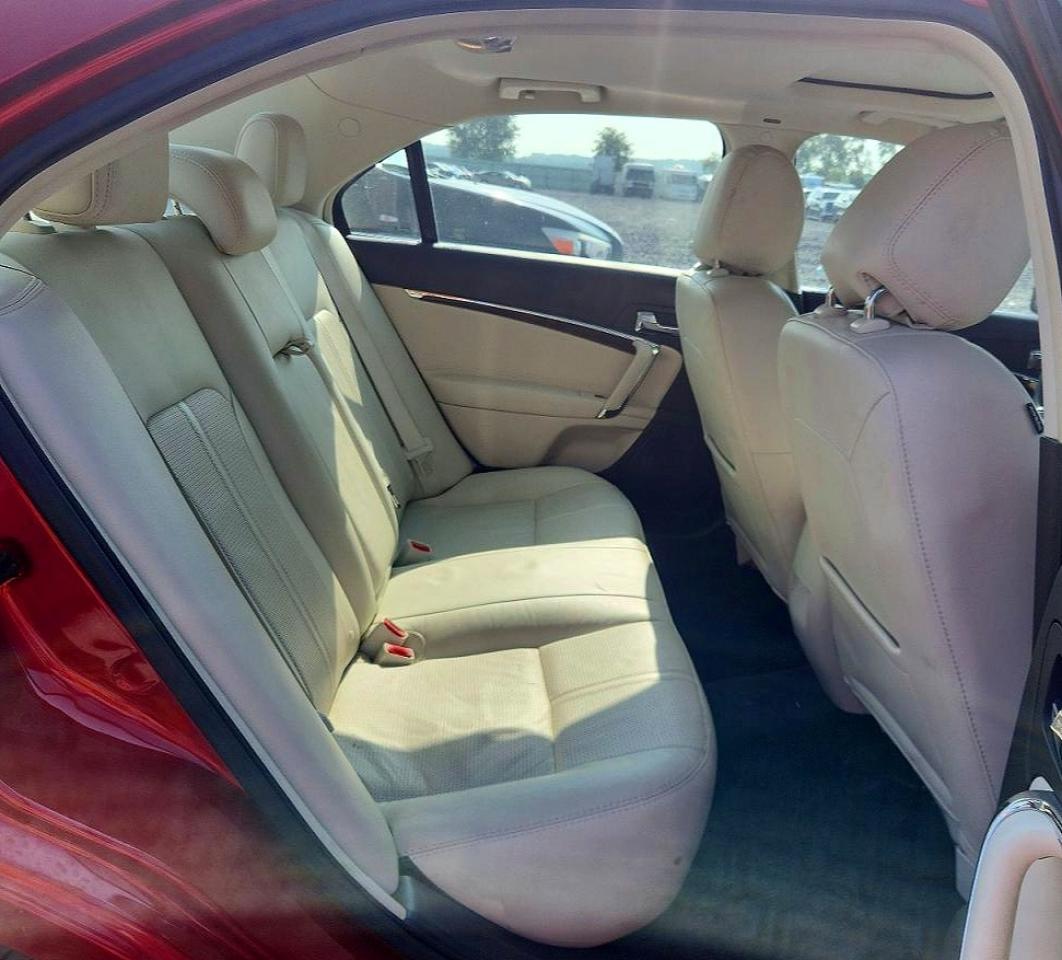 2012 Lincoln Mkz Hybrid Red vin: 3LNDL2L34CR832256