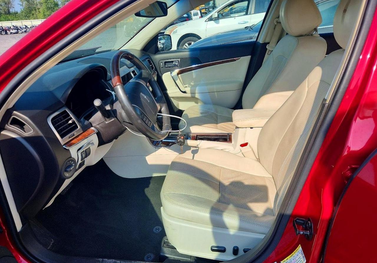2012 Lincoln Mkz Hybrid Red vin: 3LNDL2L34CR832256