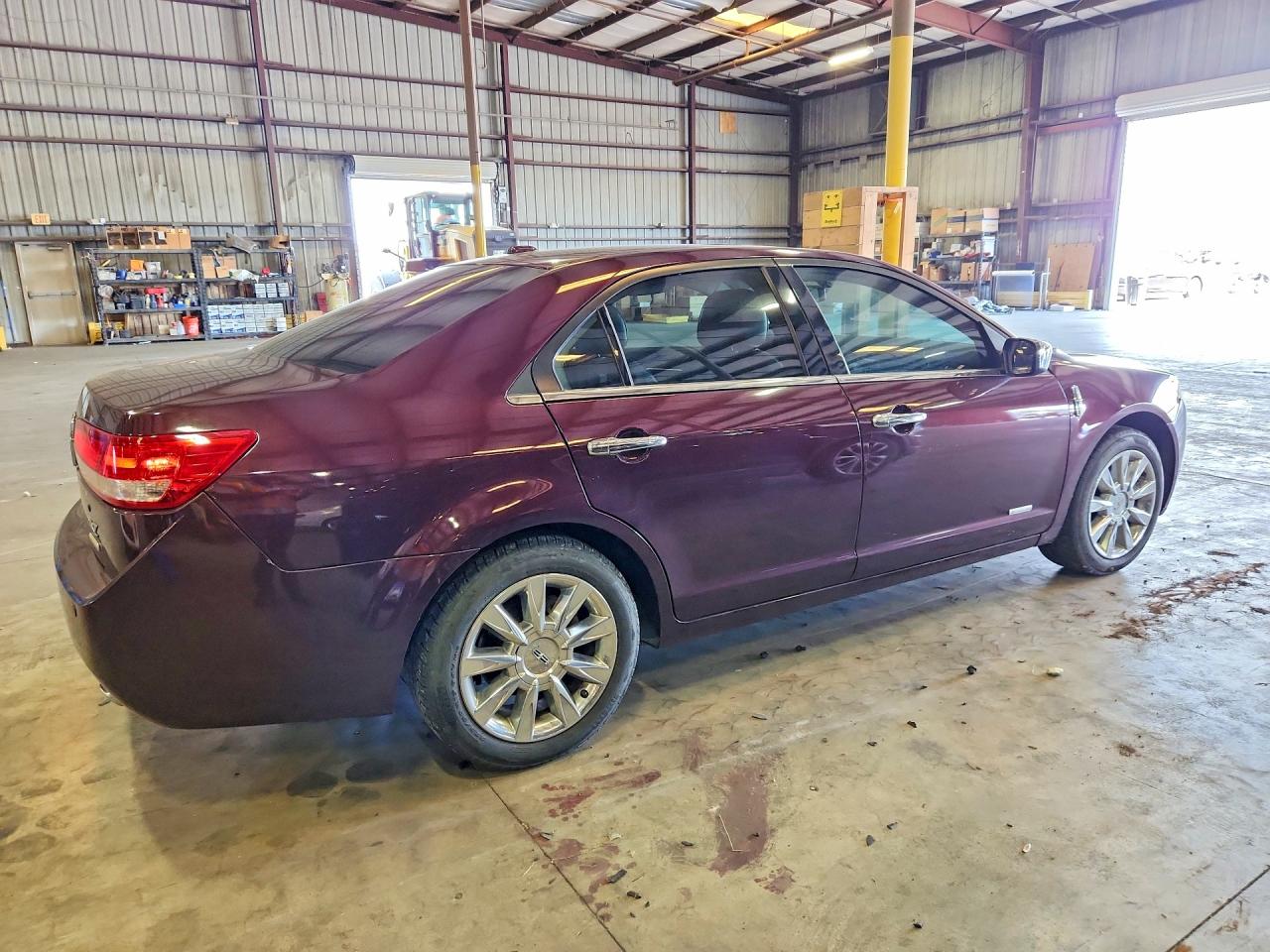 2012 Lincoln Mkz Hybrid Purple vin: 3LNDL2L34CR832399