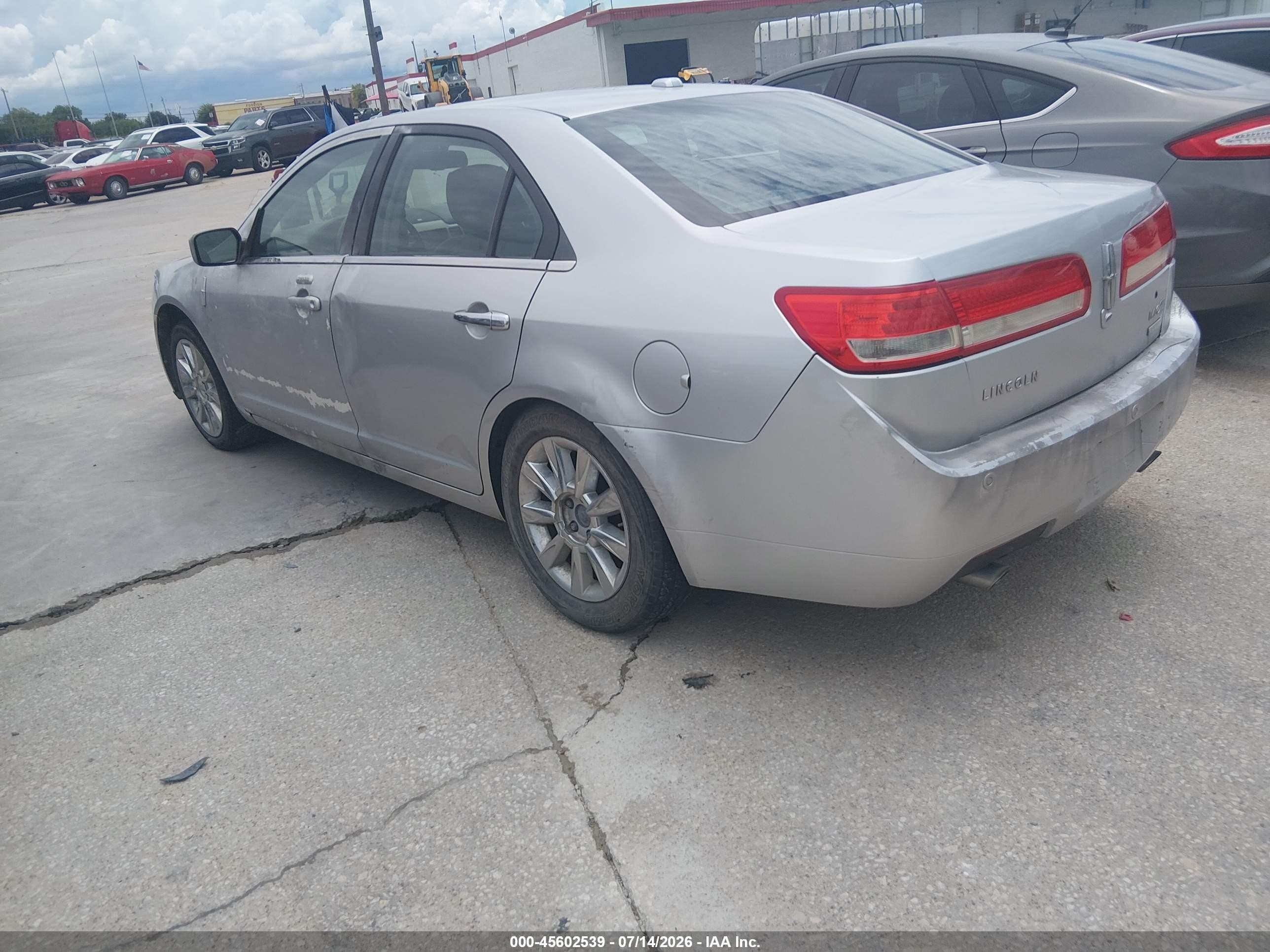 2011 Lincoln Mkz Hybrid Silver vin: 3LNDL2L35BR757064