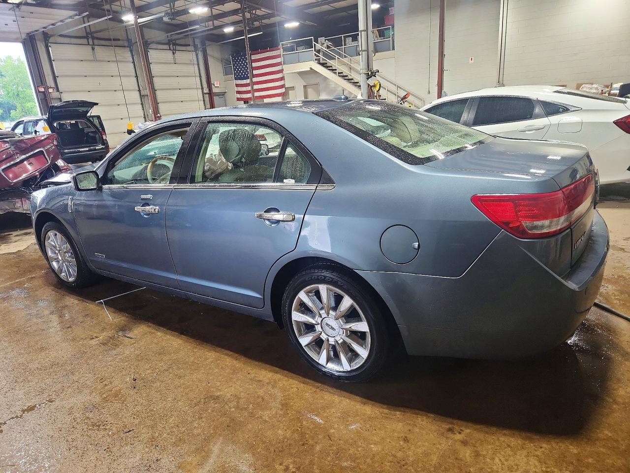 2012 Lincoln Mkz Hybrid Blue vin: 3LNDL2L35CR817622