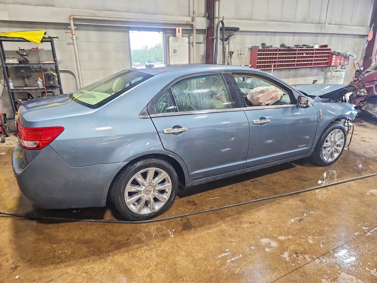 2012 Lincoln Mkz Hybrid Blue vin: 3LNDL2L35CR817622