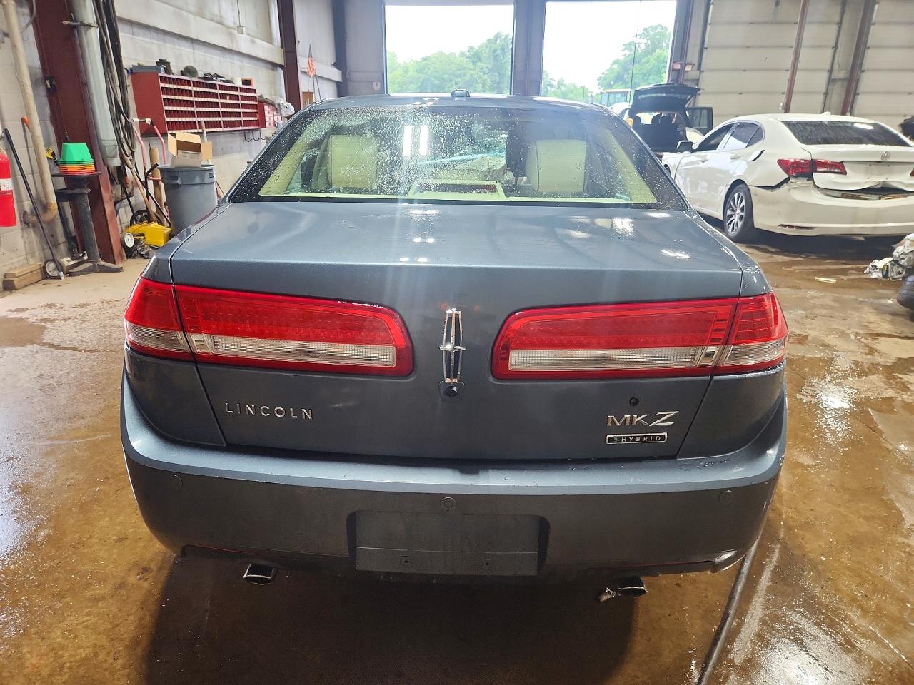 2012 Lincoln Mkz Hybrid Blue vin: 3LNDL2L35CR817622
