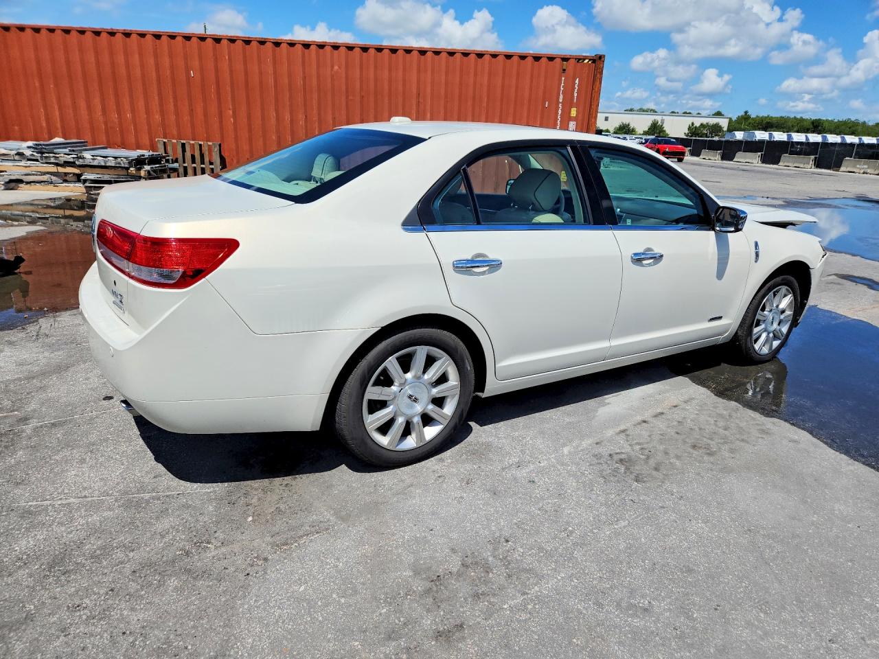 2012 Lincoln Mkz Hybrid White vin: 3LNDL2L35CR838146