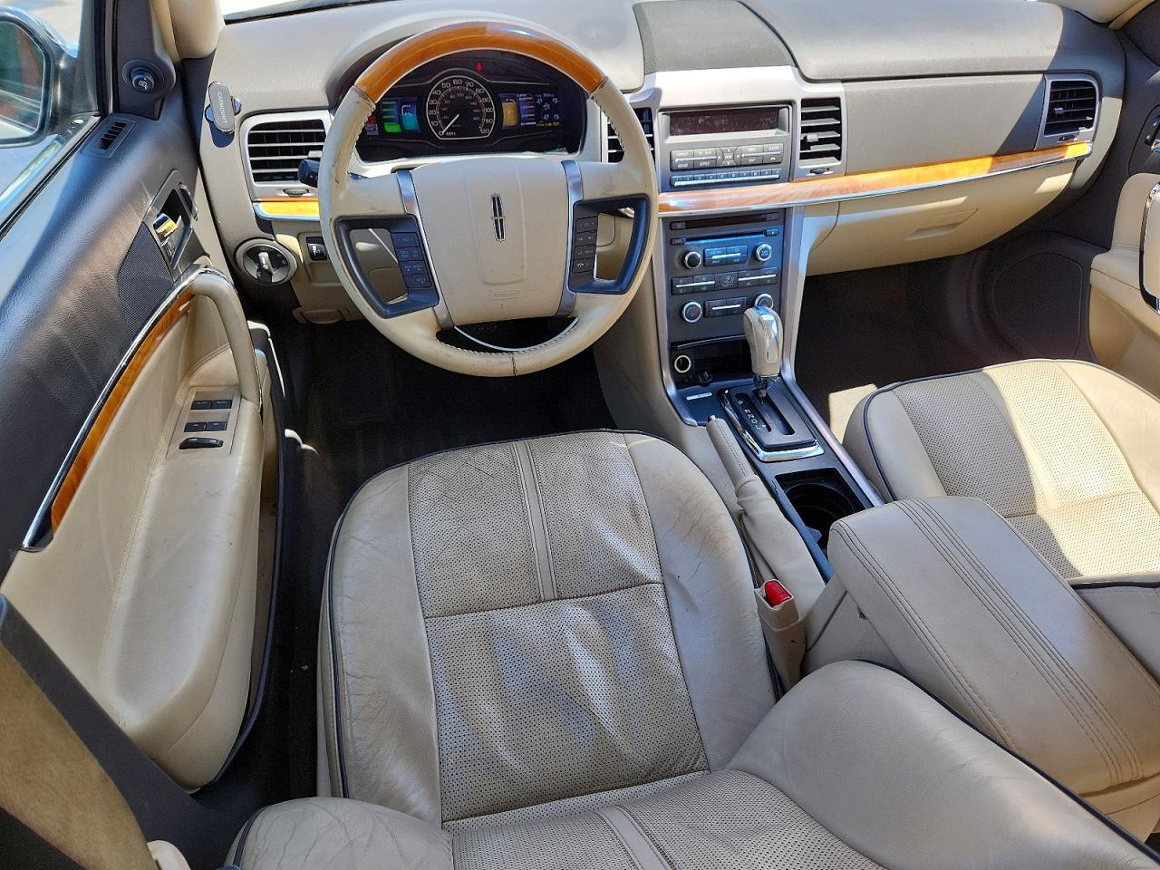 2012 Lincoln Mkz Hybrid White vin: 3LNDL2L35CR838146