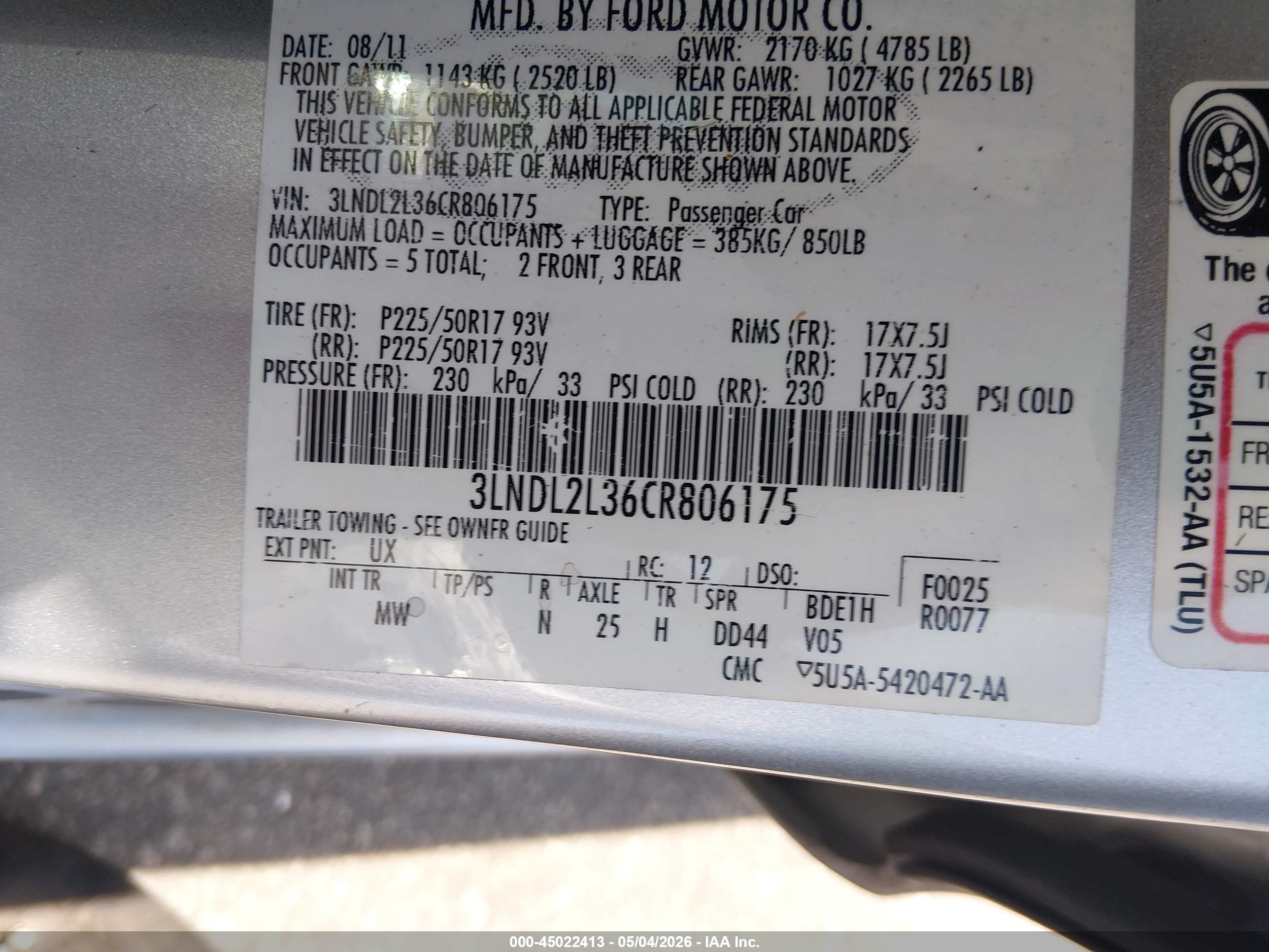 2012 Lincoln Mkz Hybrid   Серебряный vin: 3LNDL2L36CR806175