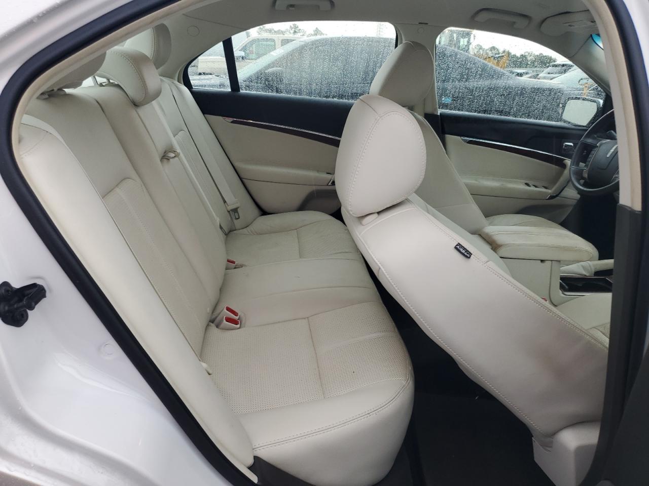 2011 Lincoln Mkz Hybrid White vin: 3LNDL2L37BR763013