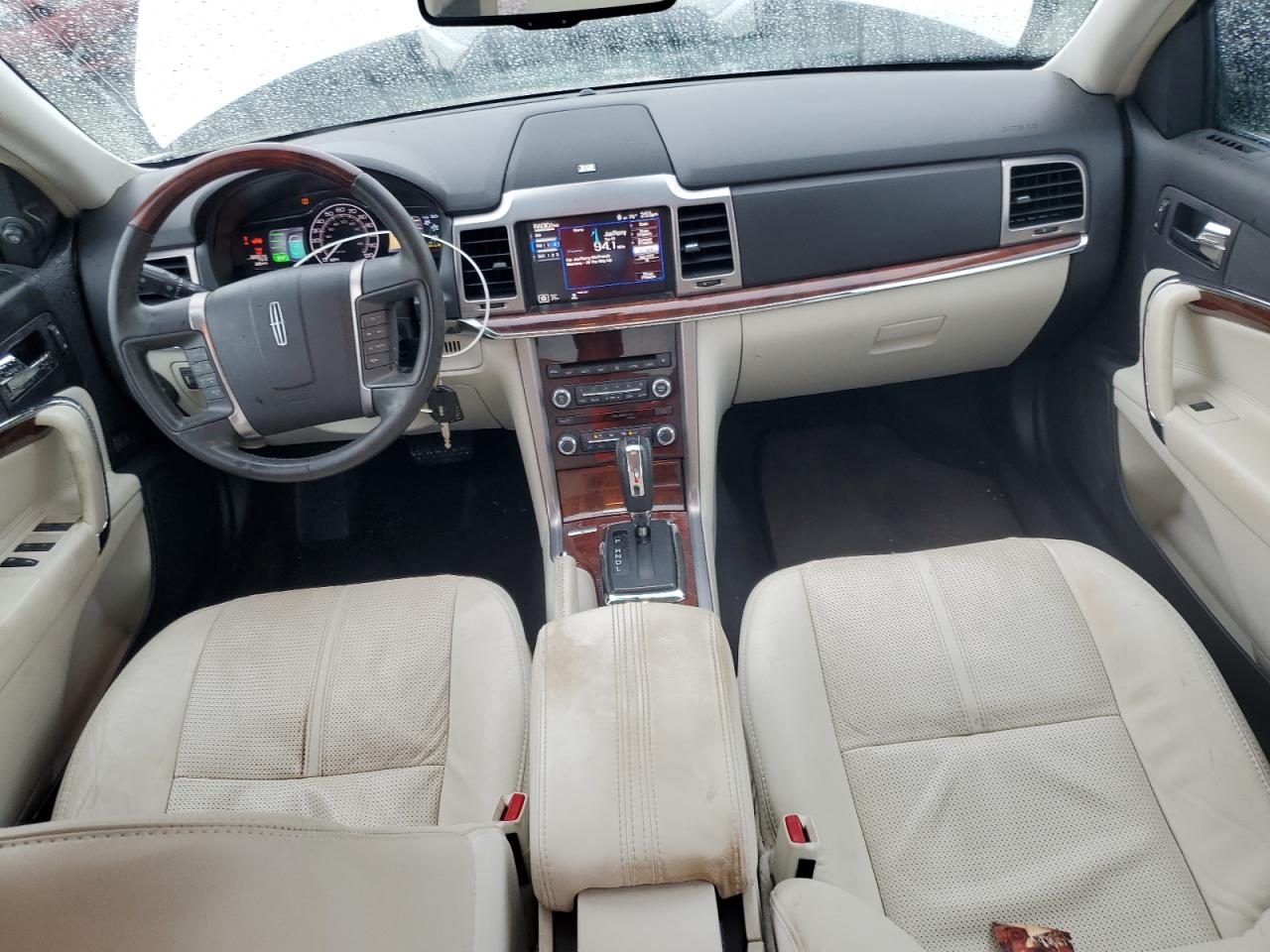 2011 Lincoln Mkz Hybrid White vin: 3LNDL2L37BR763013