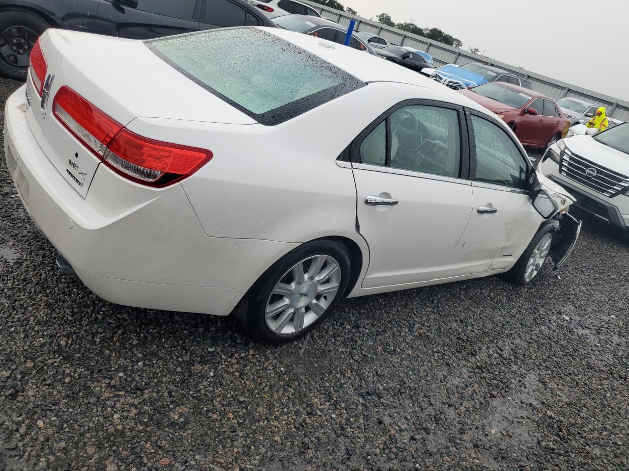 2011 Lincoln Mkz Hybrid White vin: 3LNDL2L37BR763013