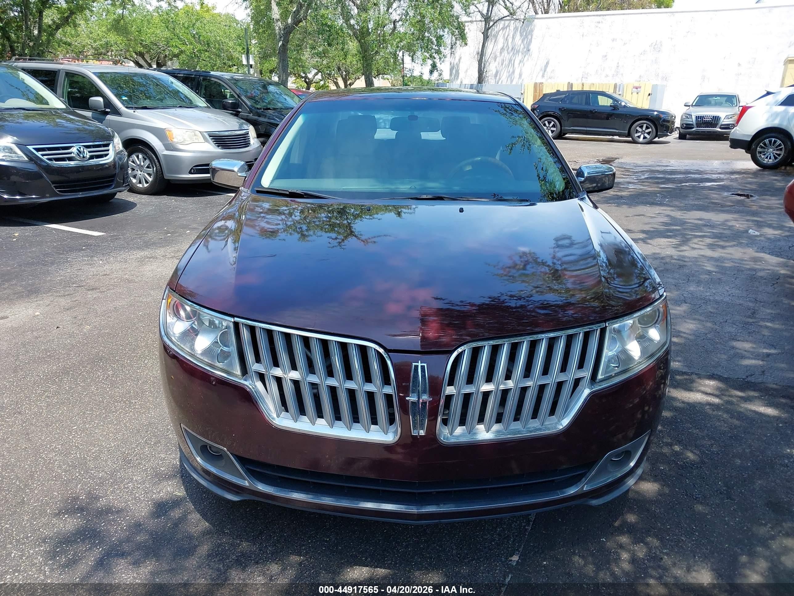 2011 Lincoln Mkz Hybrid   Burgundy vin: 3LNDL2L37BR772004